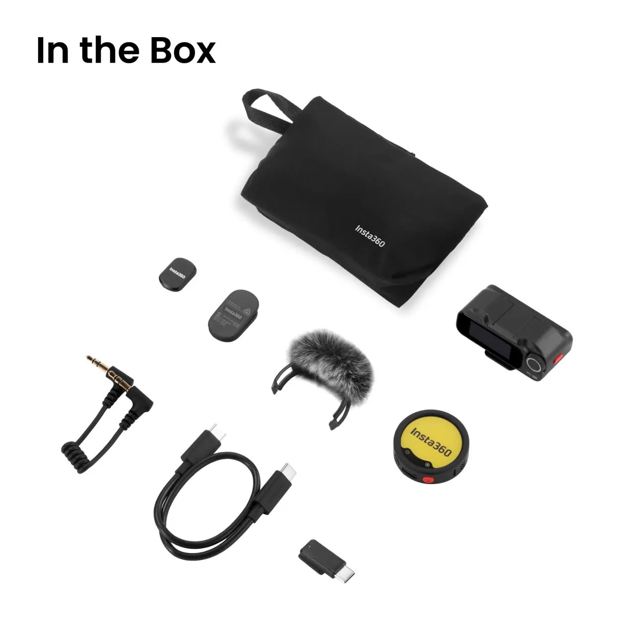 Микрофонная система Insta360 Mic Pro [1 TX + 1 RX] (MIC PRO02-MCB10)
