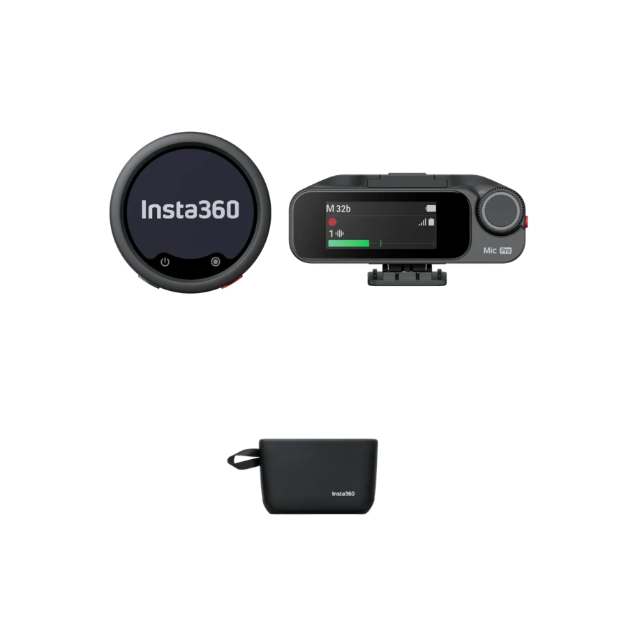 Микрофонная система Insta360 Mic Pro [1 TX + 1 RX] (MIC PRO02-MCB10)