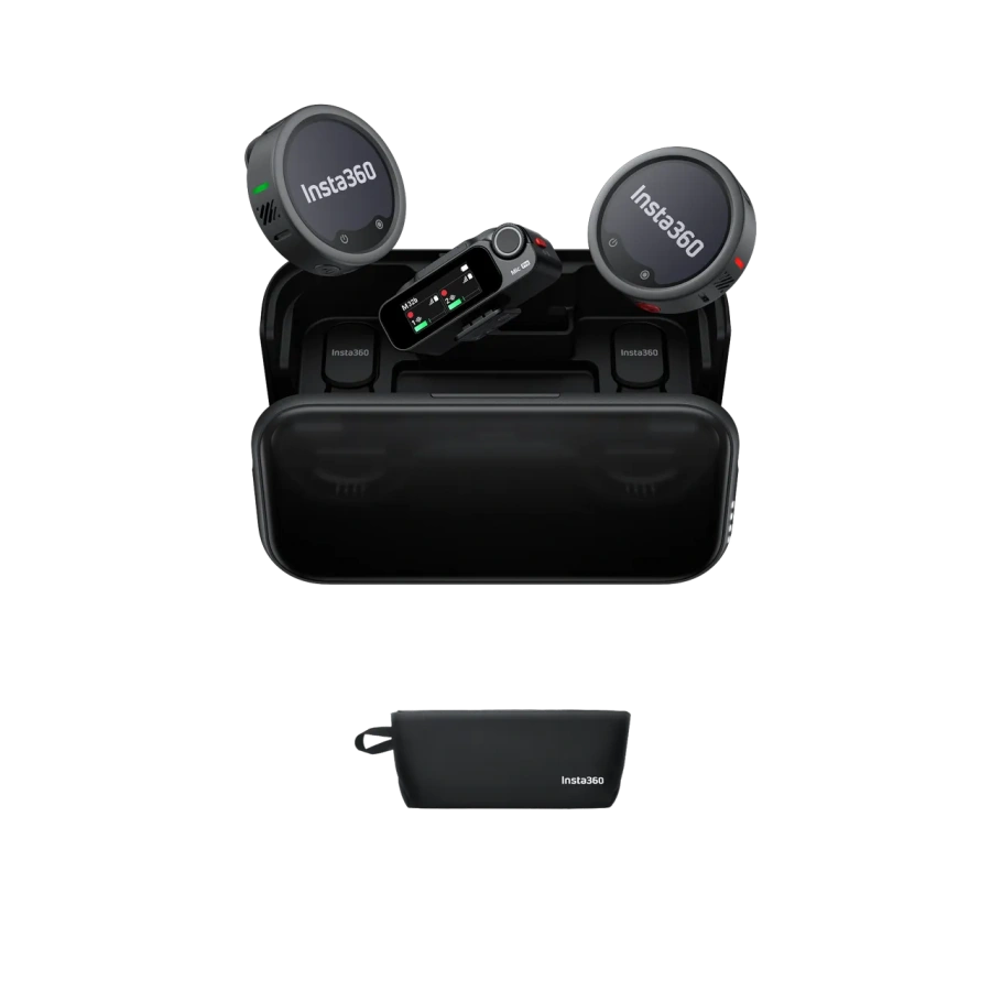 Микрофонная система Insta360 Mic Pro [2 TX + 1 RX] (MIC PRO01-MCA10)