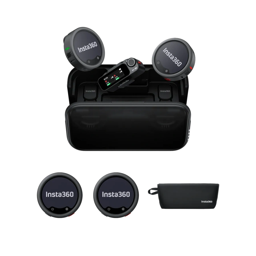 Микрофонная система Insta360 Mic Pro [4 TX + 1 RX]