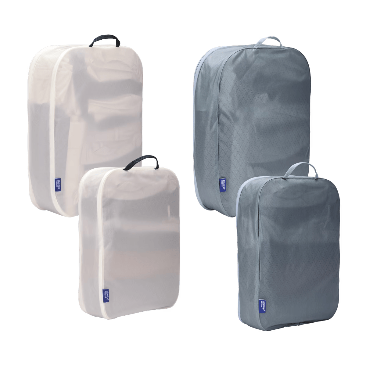 Набор органайзеров для одежды Thule Packing Cube Set [2 Large + 2 Medium] - Pond Gray/White (3205580)