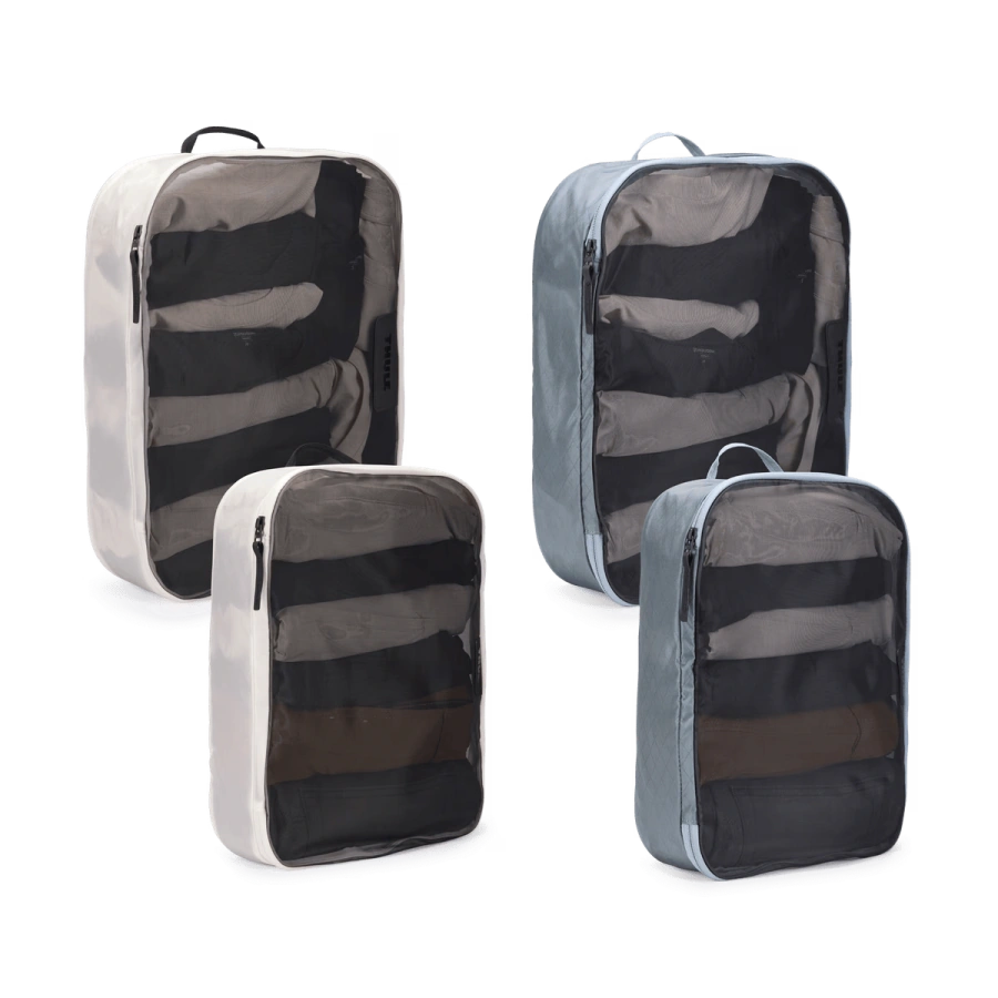 Набор органайзеров для одежды Thule Packing Cube Set [2 Large + 2 Medium] - Pond Gray/White (3205580)