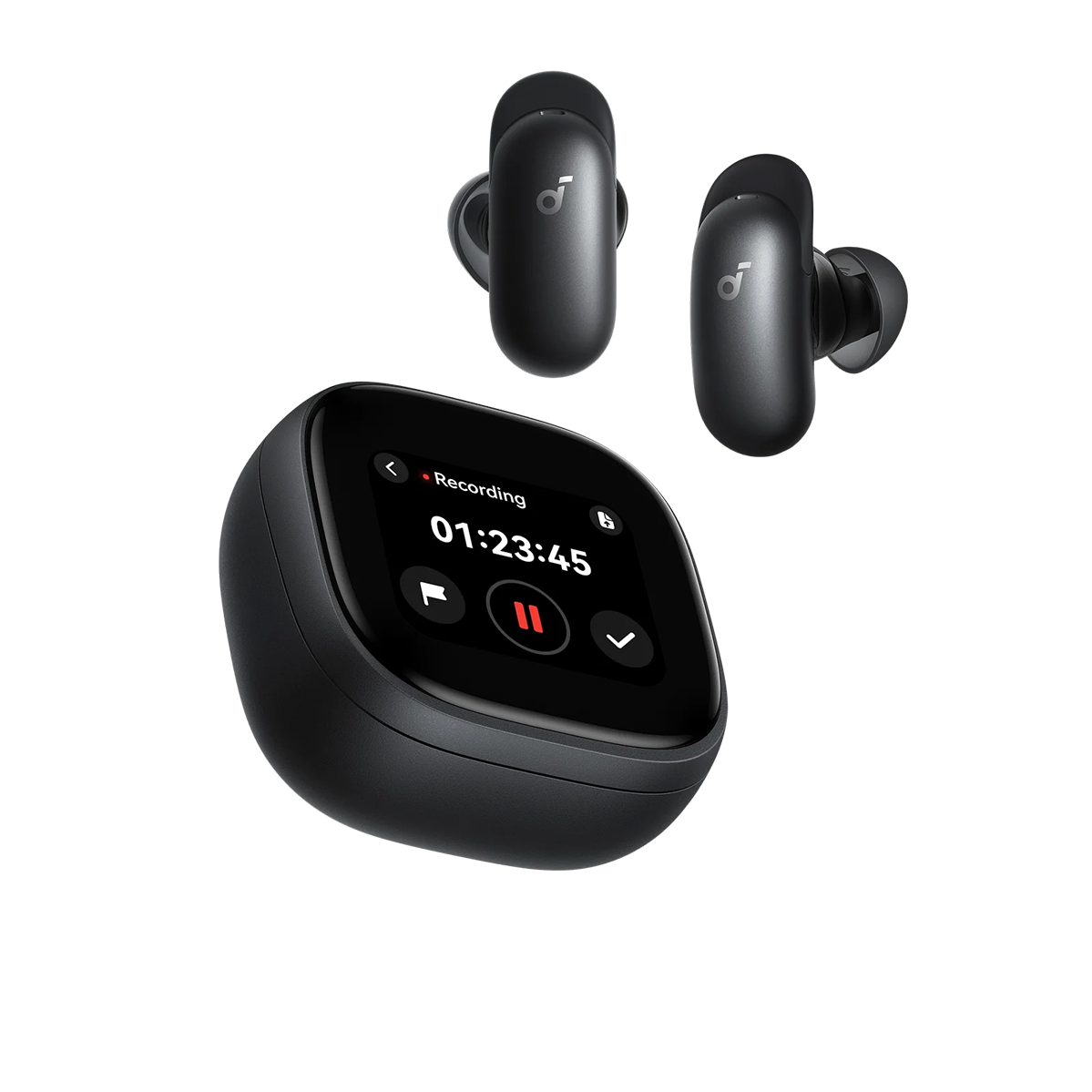Навушники Anker SoundCore Liberty 5 Pro Max | AI Recording Earbuds with Smart Case - Midnight Black (D1204G11) OPEN BOX