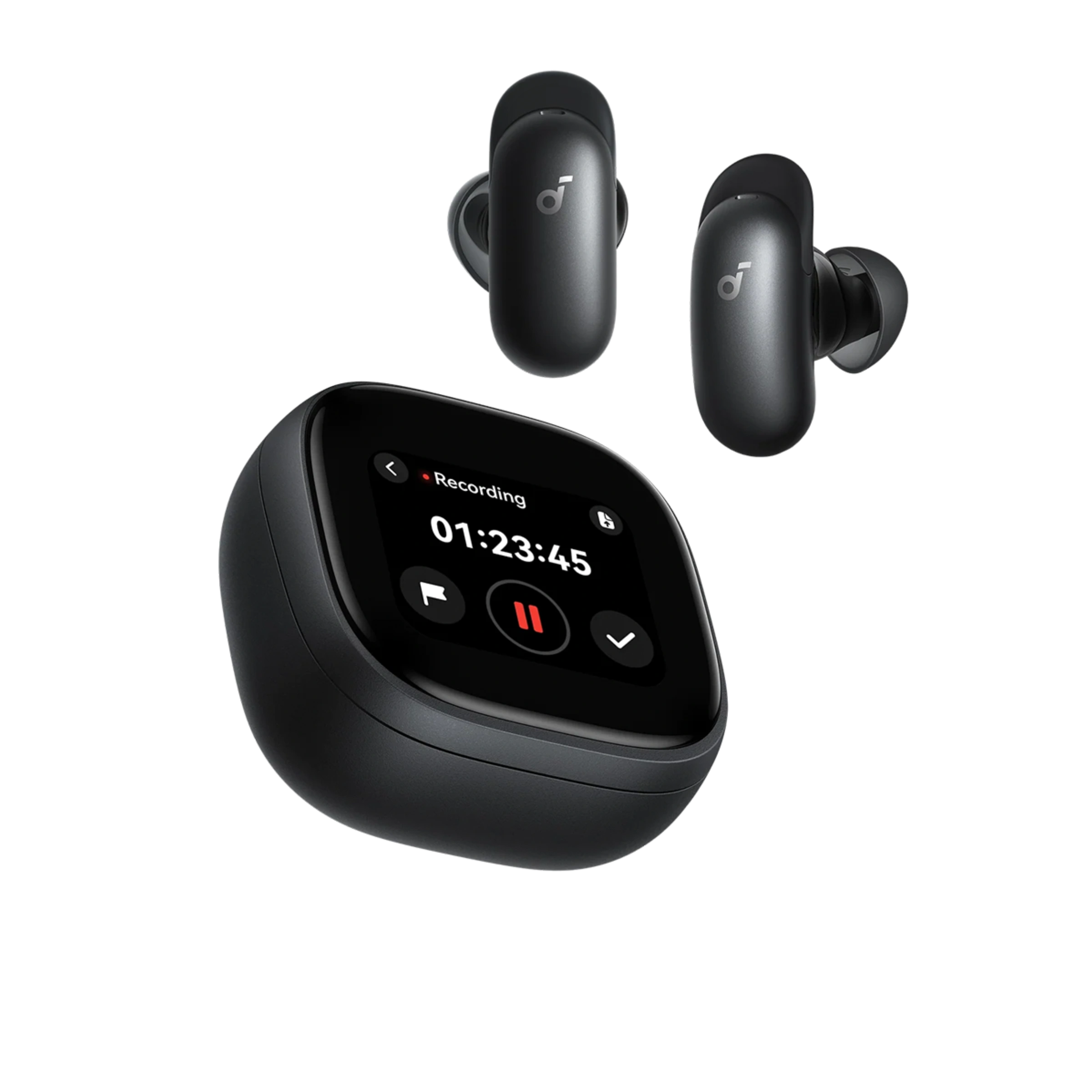 Навушники Anker SoundCore Liberty 5 Pro Max | AI Recording Earbuds with Smart Case - Midnight Black (D1204G11)
