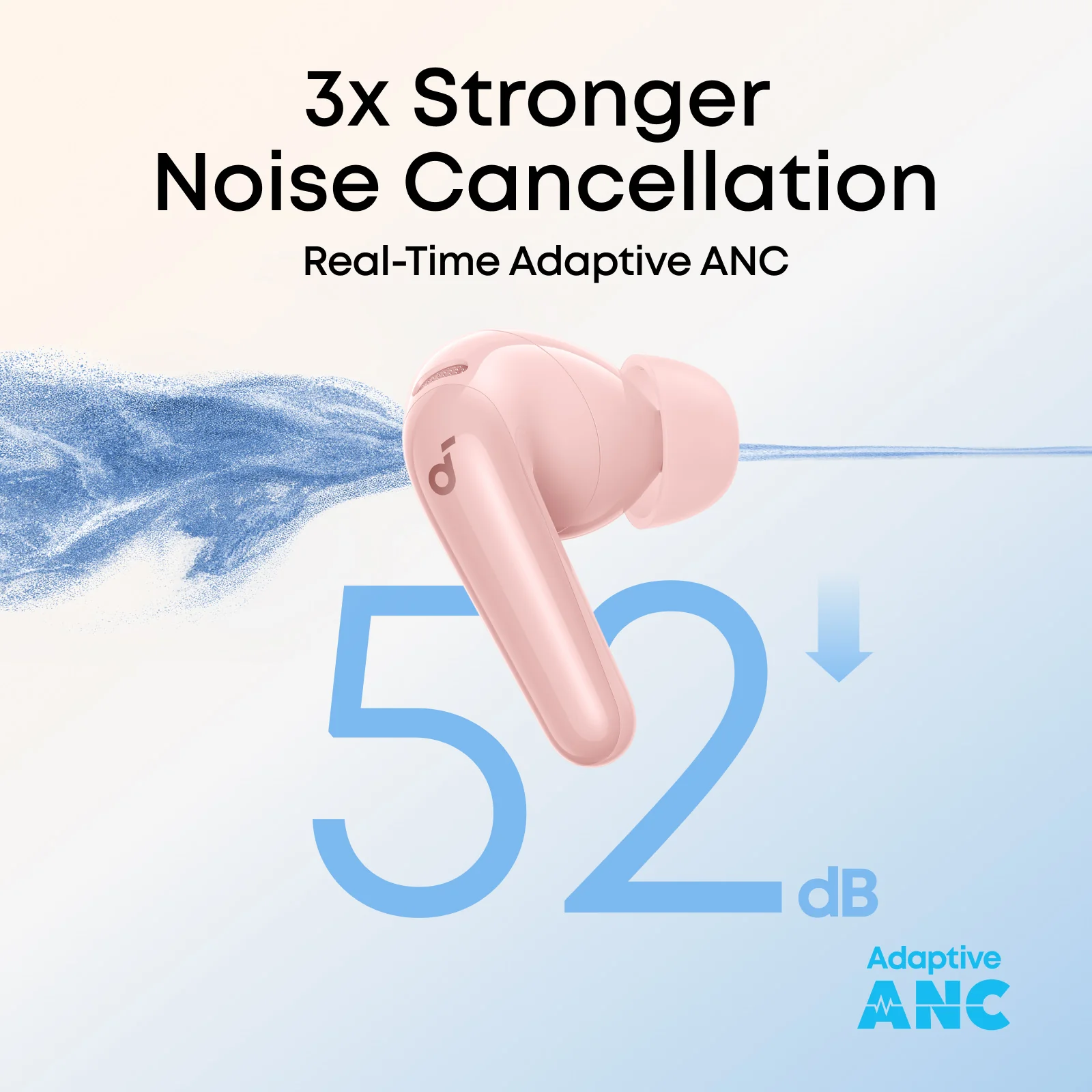 Навушники Anker SoundCore R60i NC [P31i] - Pink (D1202G51)