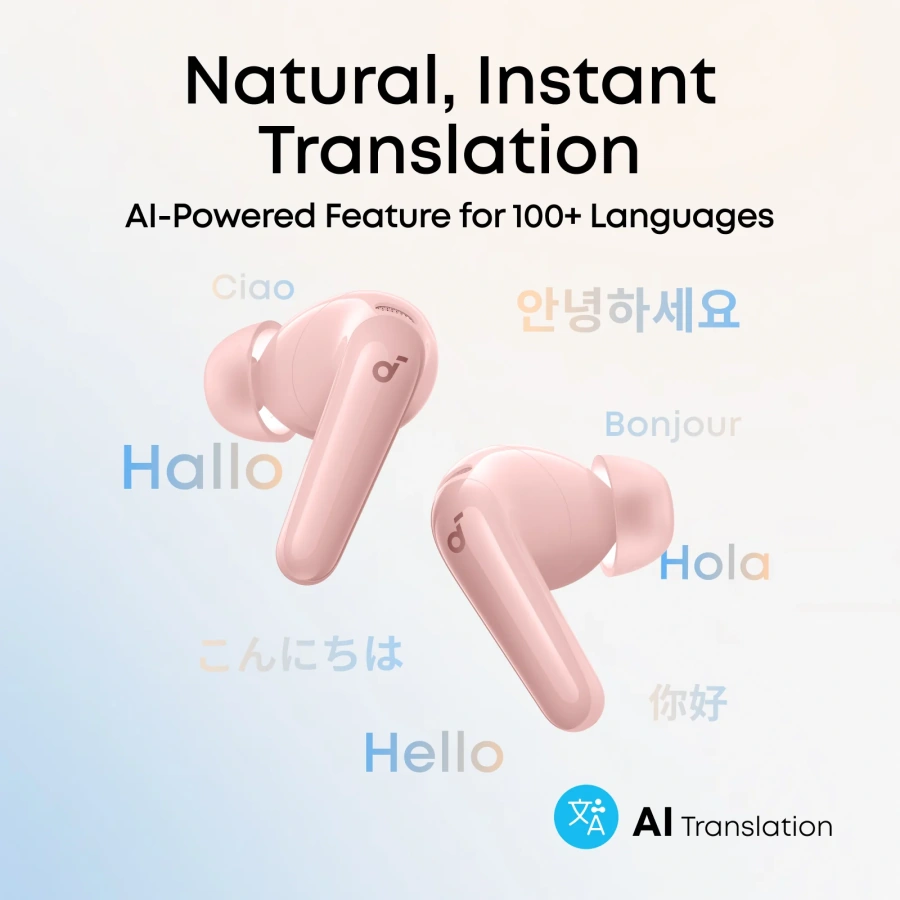 Навушники Anker SoundCore R60i NC [P31i] - Pink (D1202G51)