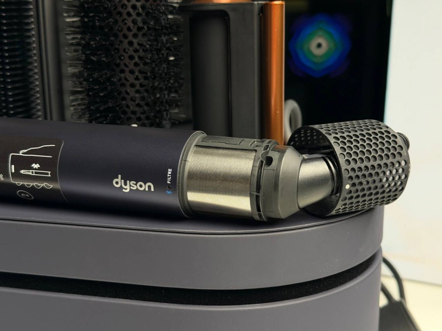 OPEN BOX Стайлер для прямого та хвилястого волосся Dyson Airwrap i.d. Multi-Styler and Dryer Straight+Wavy - Prussian Blue/Rich Copper (107163-01) EU - Стан: гарний | Комплектація: повний | Гарантія: 3 міс.