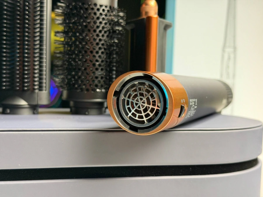 OPEN BOX Стайлер для прямого та хвилястого волосся Dyson Airwrap i.d. Multi-Styler and Dryer Straight+Wavy - Prussian Blue/Rich Copper (107163-01) EU - Стан: гарний | Комплектація: повний | Гарантія: 3 міс.