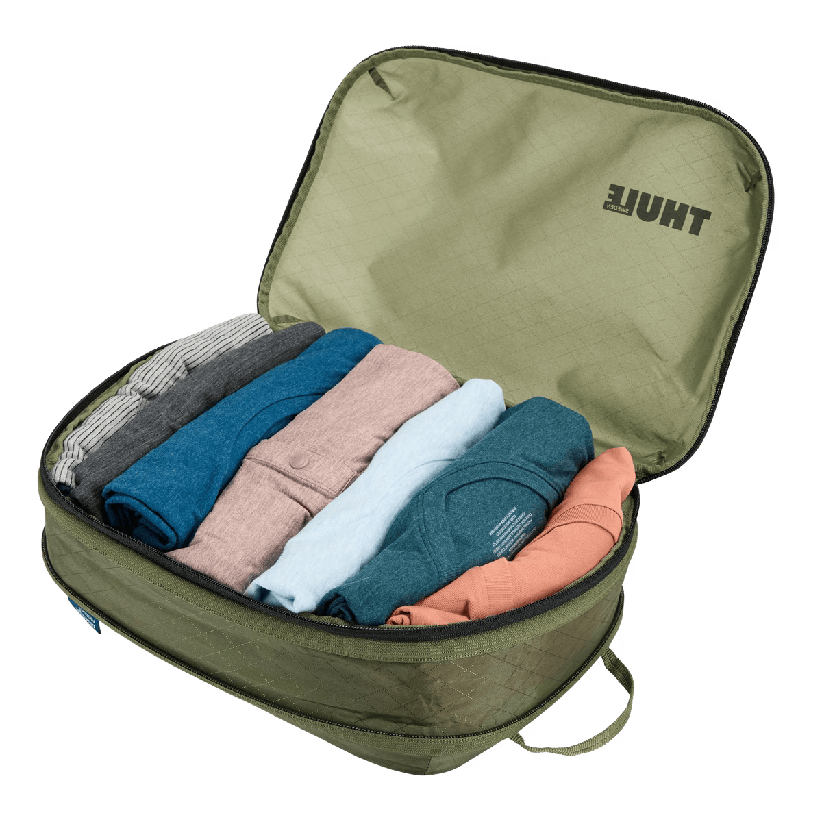 Органайзер для одежды с компрессией Thule Compression Packing Cube Medium - Soft Green (3205117)