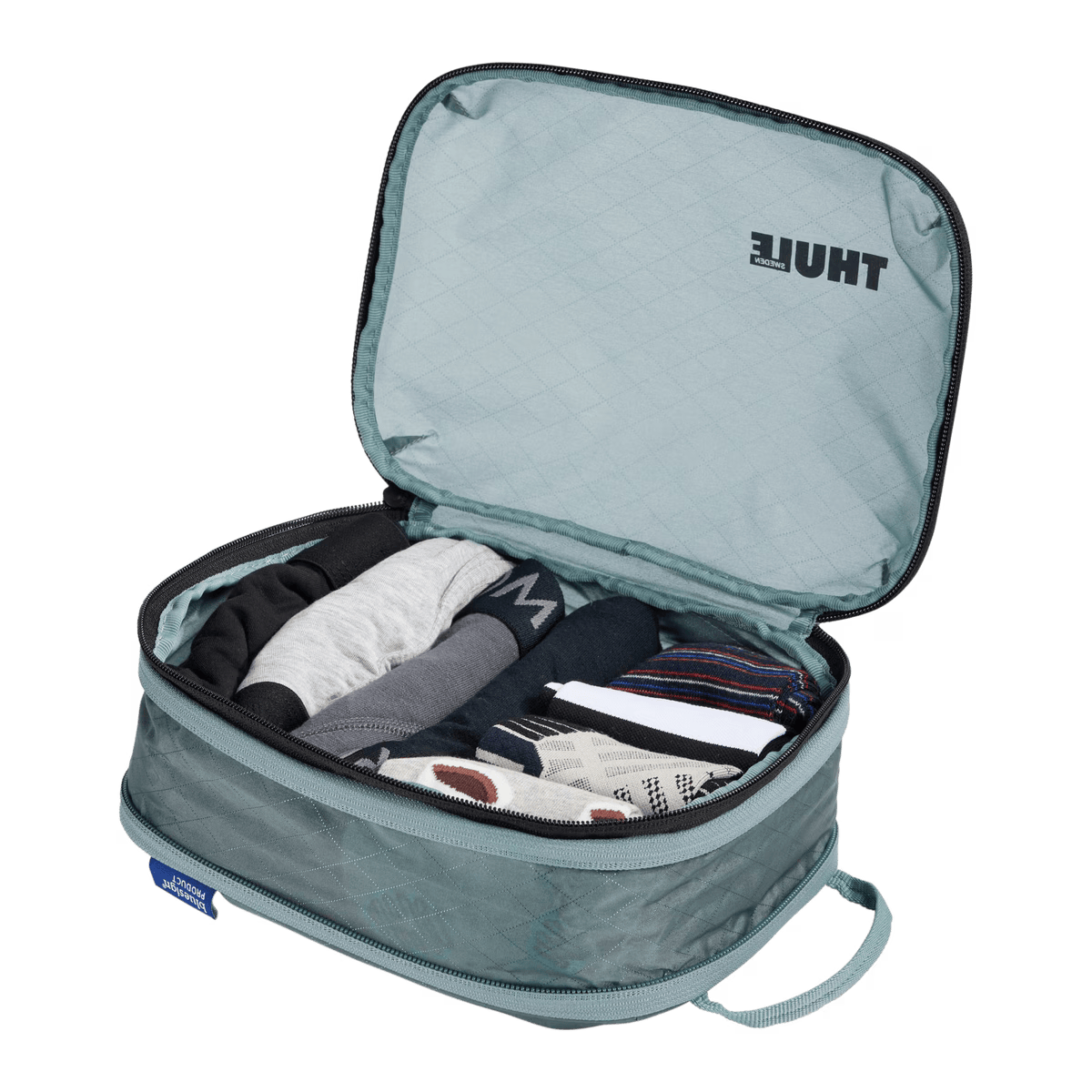 Органайзер для одежды с компрессией Thule Compression Packing Cube Small - Pond Gray (3205114)