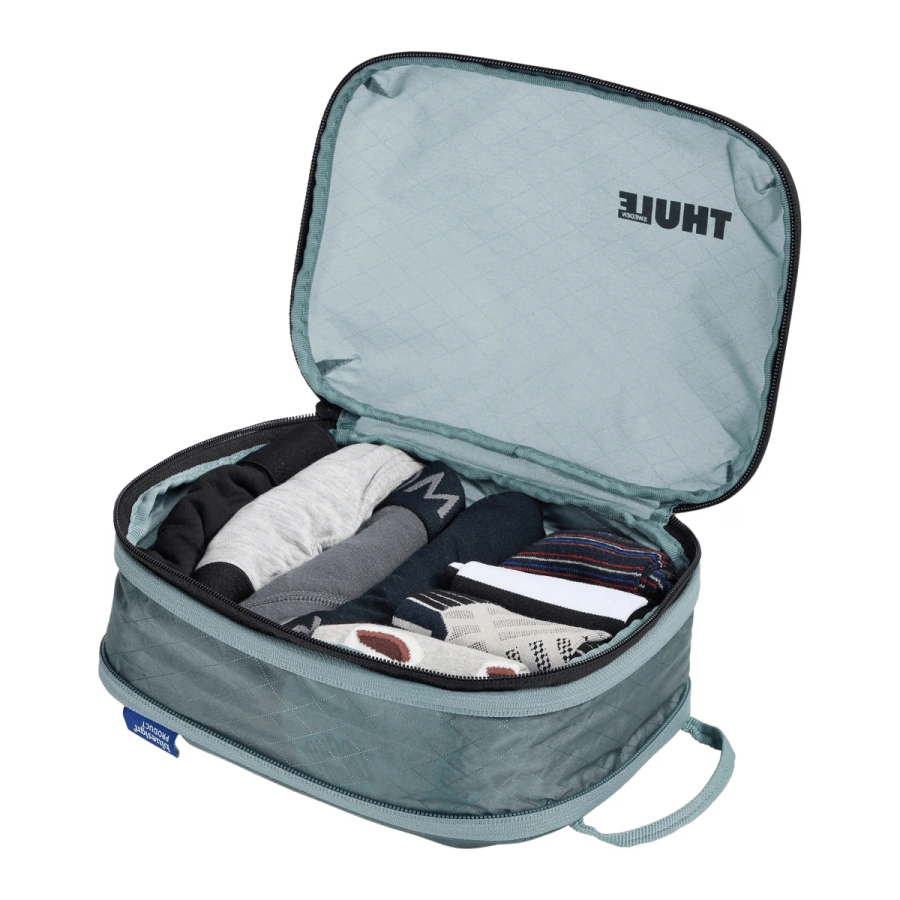 Органайзер для одежды с компрессией Thule Compression Packing Cube Small - Pond Gray (3205114)