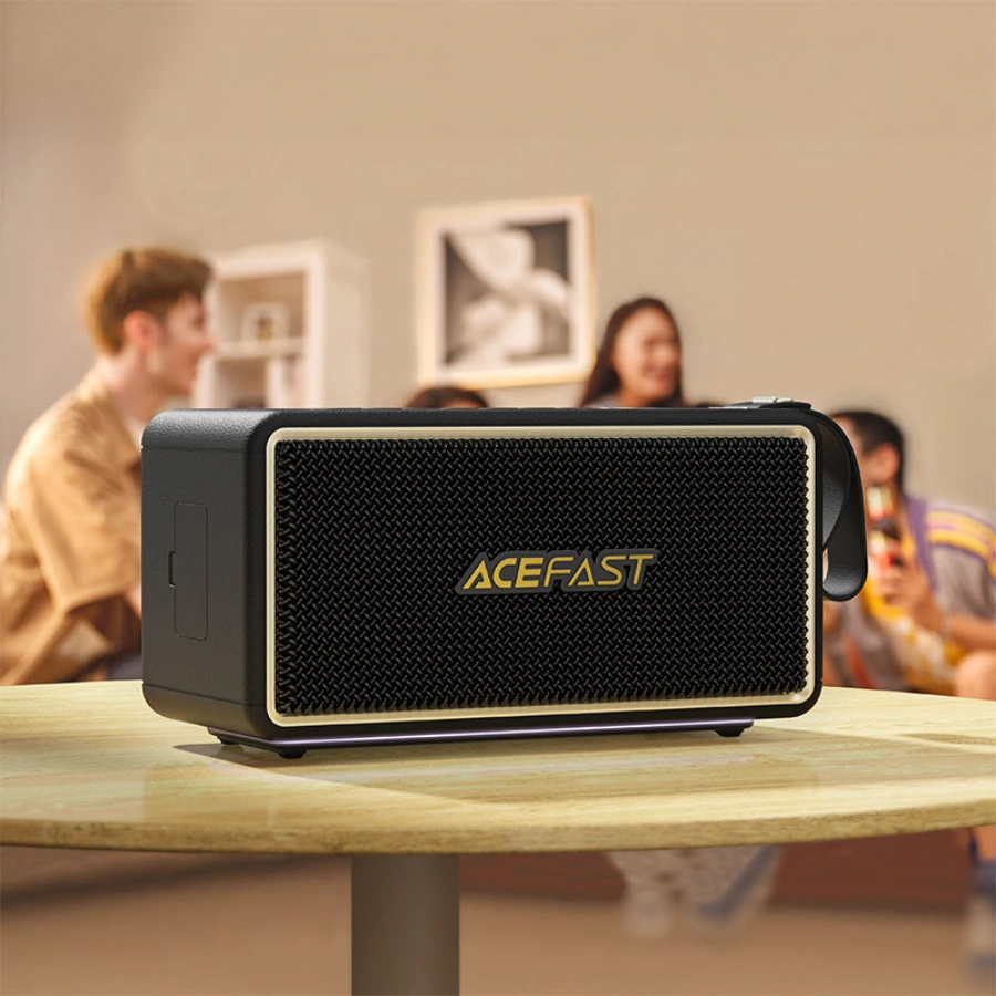 Портативная колонка ACEFAST K3 Max Portable Wireless Speaker - Black (6974316285038)