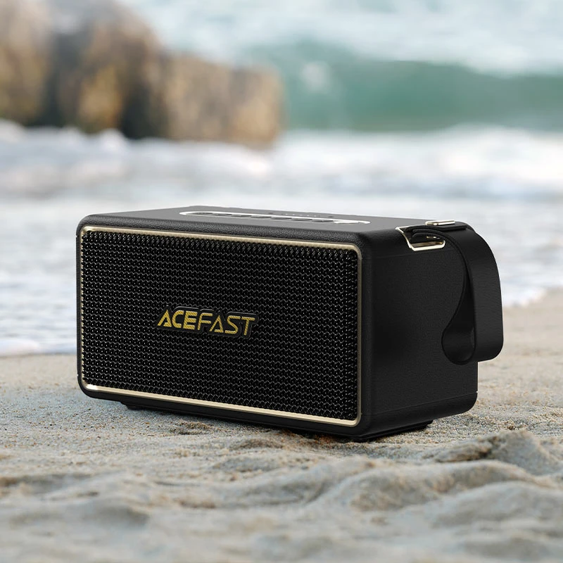 Портативная колонка ACEFAST K3 Max Portable Wireless Speaker - Black (6974316285038)