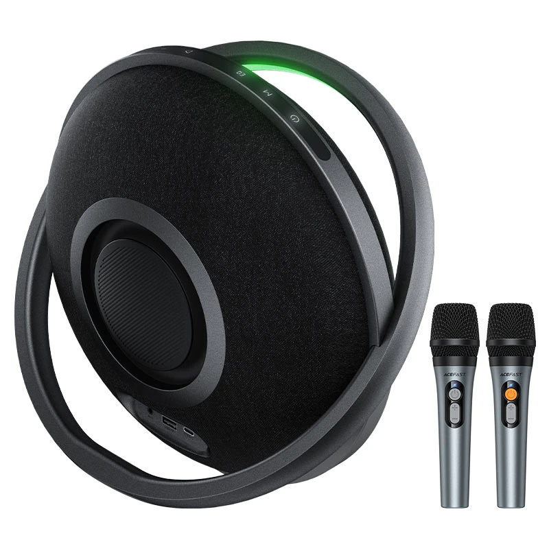Портативная колонка Acefast K5 Max Portable Wireless Speaker - Black (6974316285670)