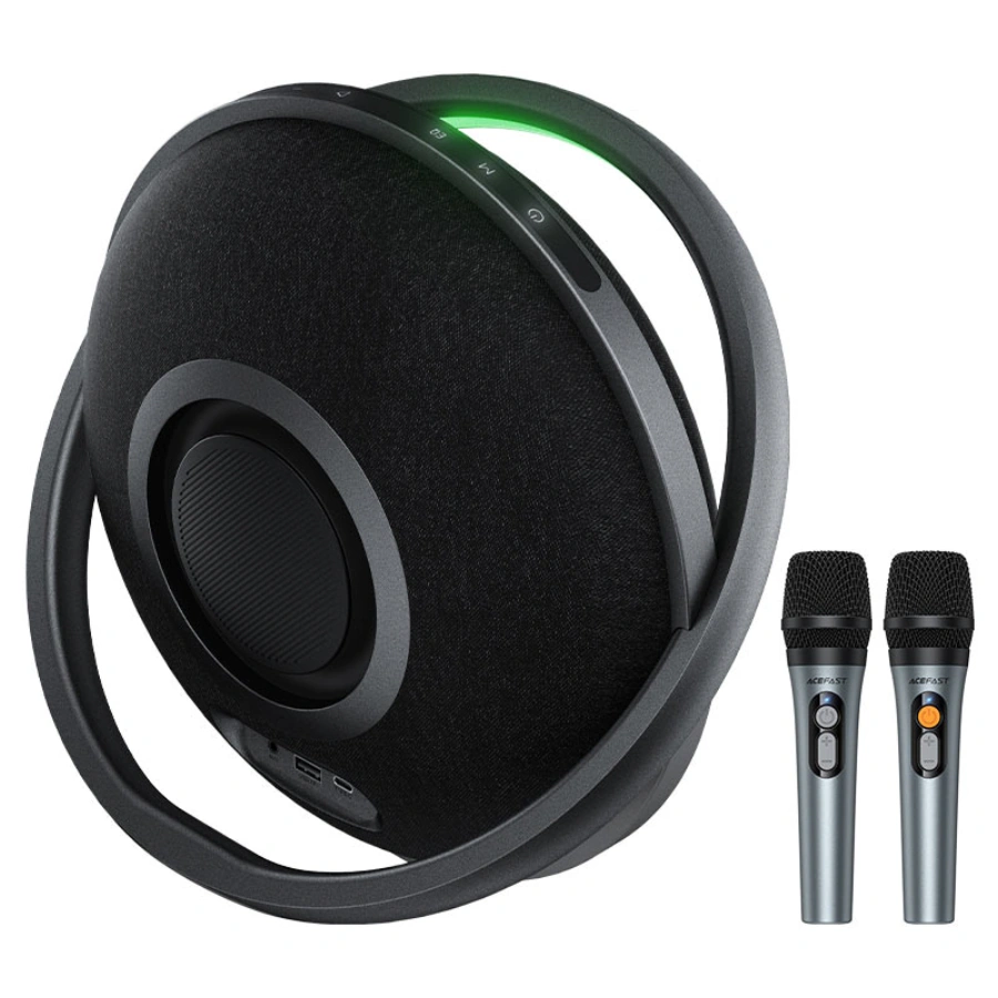 Портативная колонка Acefast K5 Max Portable Wireless Speaker - Black (6974316285670)