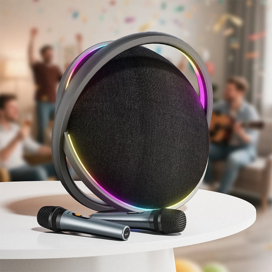 Портативная колонка Acefast K5 Max Portable Wireless Speaker - Black (6974316285670)