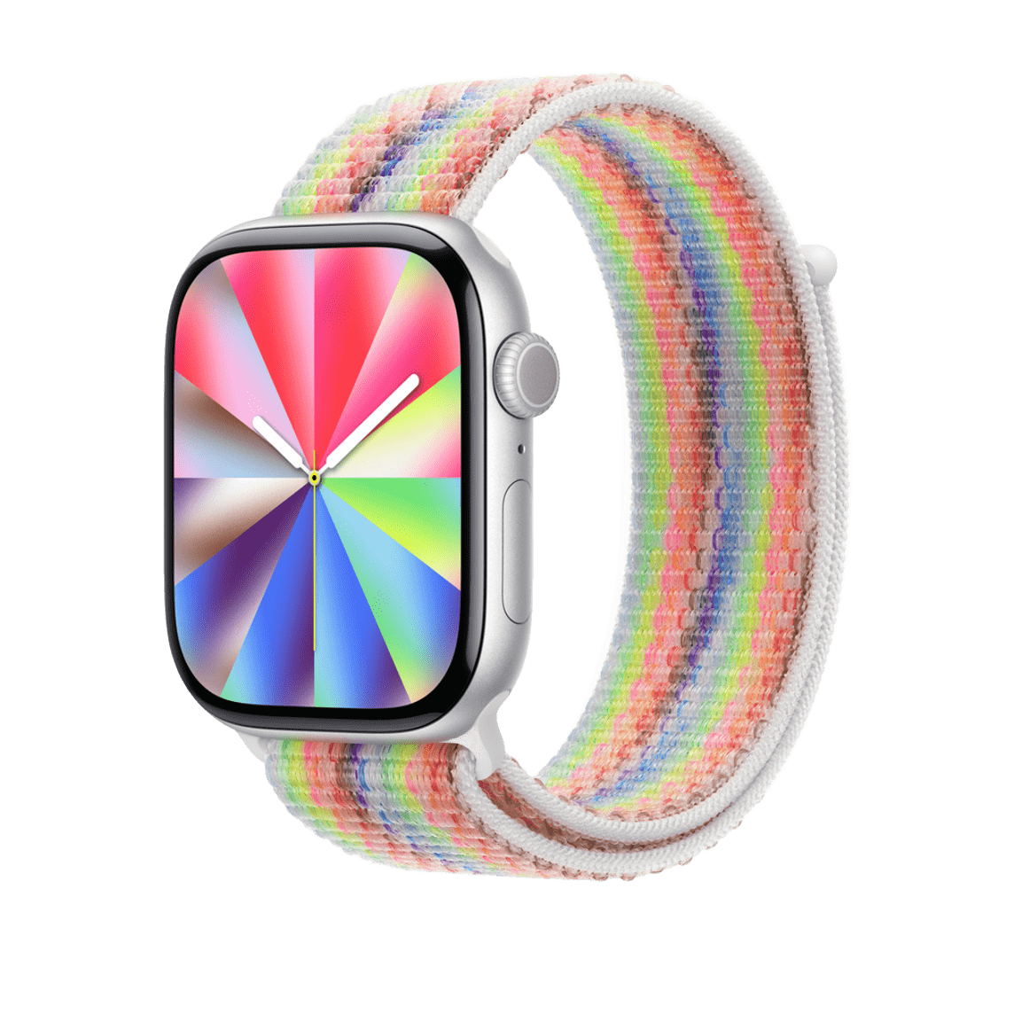 Ремешок Apple Pride Edition Sport Loop для Apple Watch 44/45/46/49mm (MJ5C4)