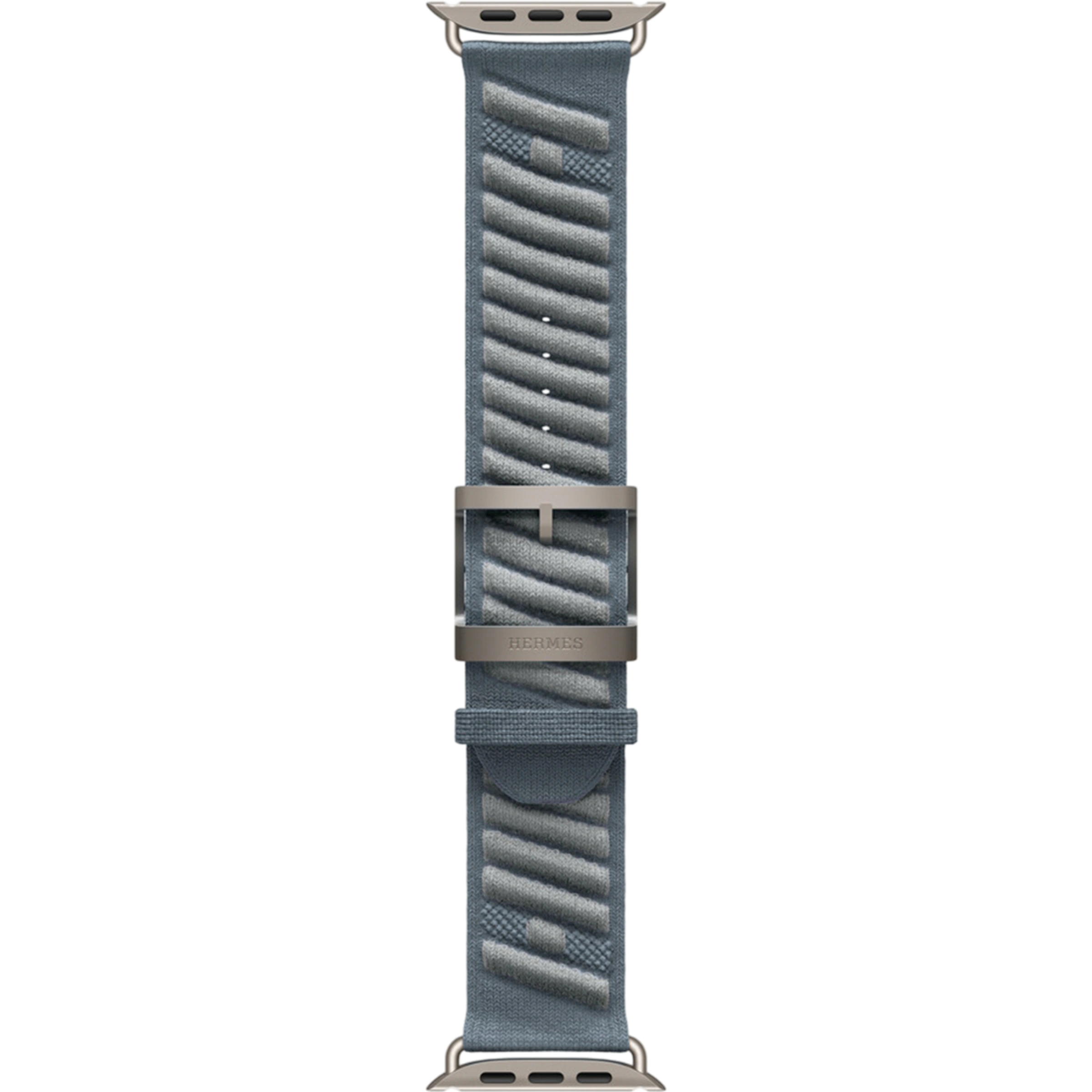 Ремешок Apple Watch Hermès En Mer 42/44/45/49mm - Bleu Gris/Bleu Glacier (MHXU4)