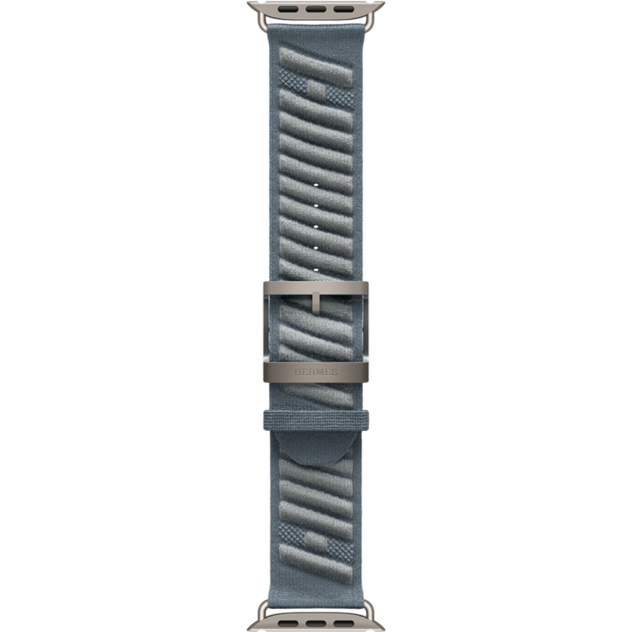 Ремешок Apple Watch Hermès En Mer 42/44/45/49mm - Bleu Gris/Bleu Glacier (MHXU4)