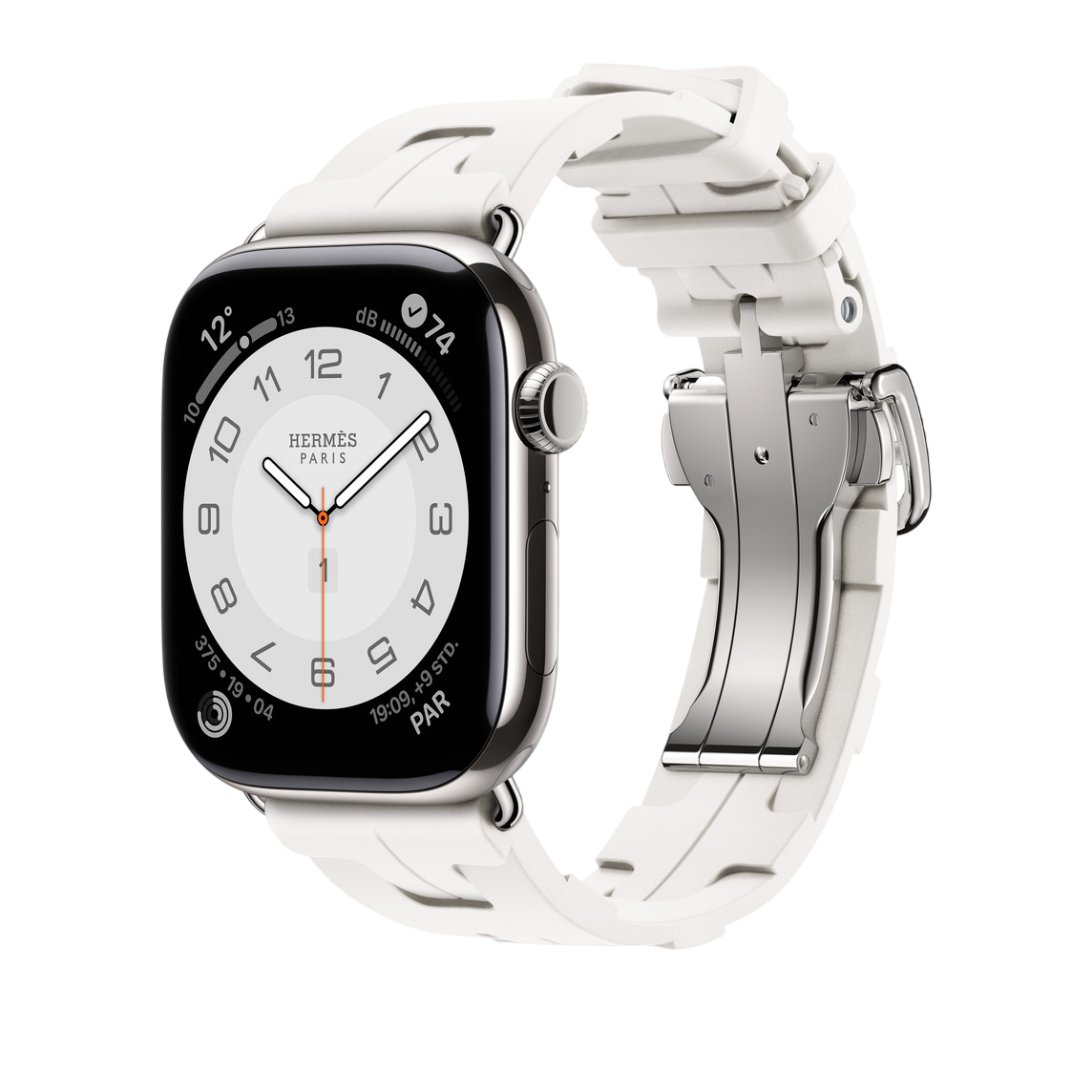 Ремешок Apple Watch Hermès Kilim Single Tour 42/44/45/49mm - Blanc (MDWC4)