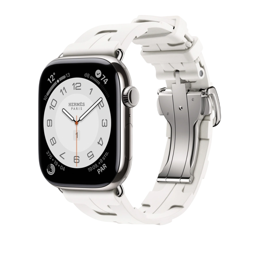 Ремешок Apple Watch Hermès Kilim Single Tour 42/44/45/49mm - Blanc (MDWC4)