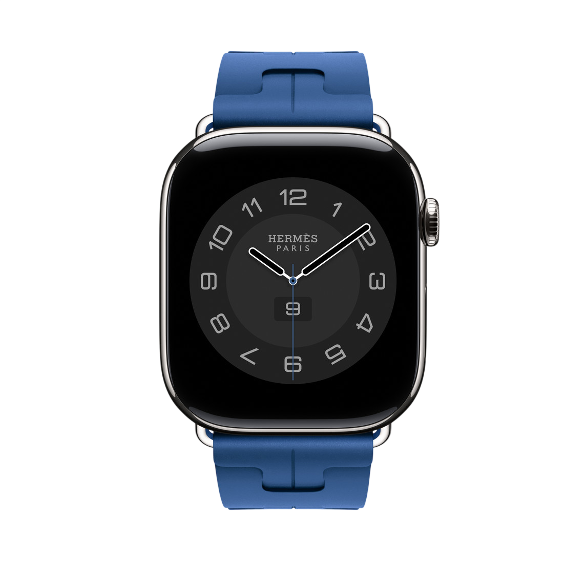 Ремешок Apple Watch Hermès Kilim Single Tour 42/44/45/49mm - Bleu de France (MXJR3)