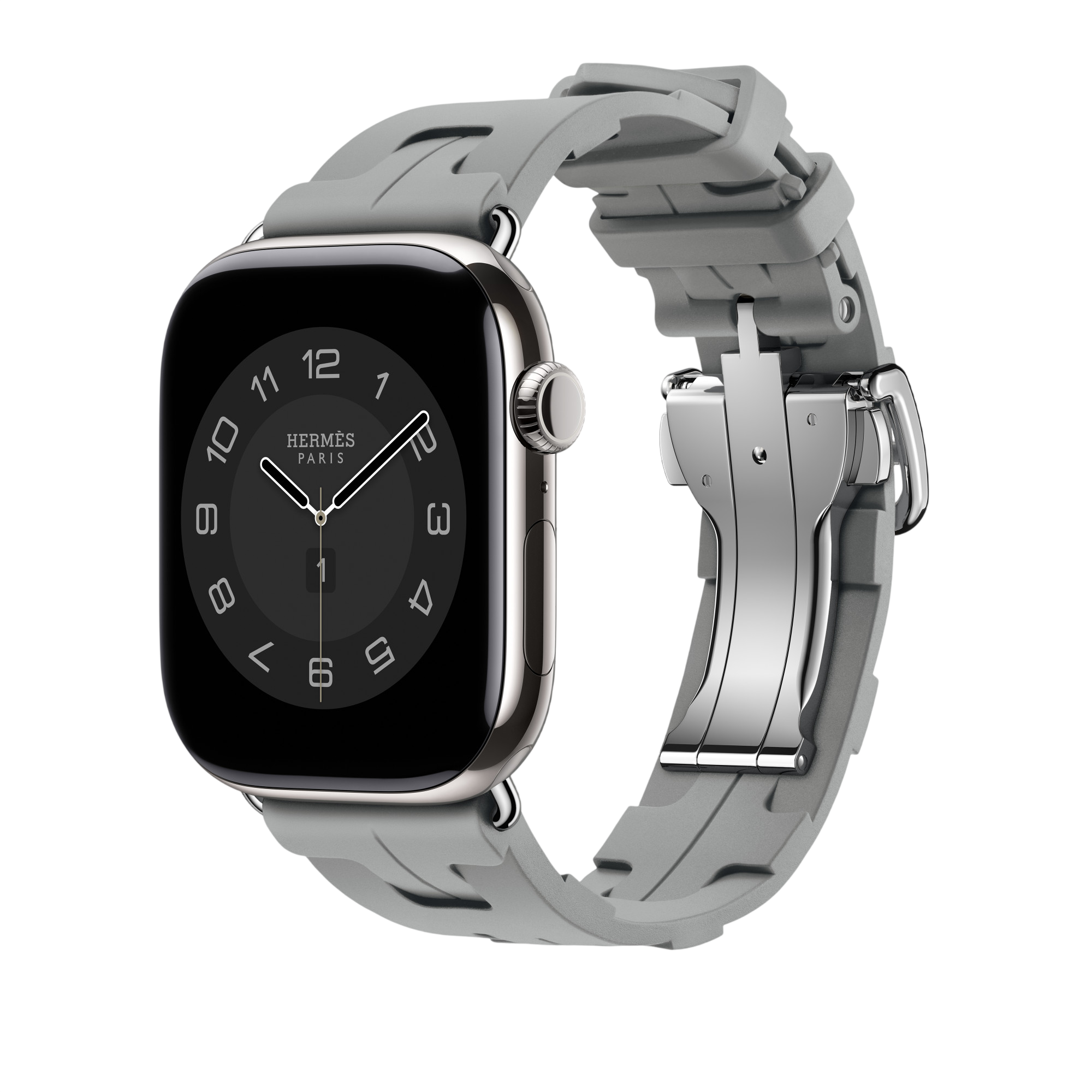 Ремешок Apple Watch Hermès Kilim Single Tour 42/44/45/49mm - Gris (MDFH4)