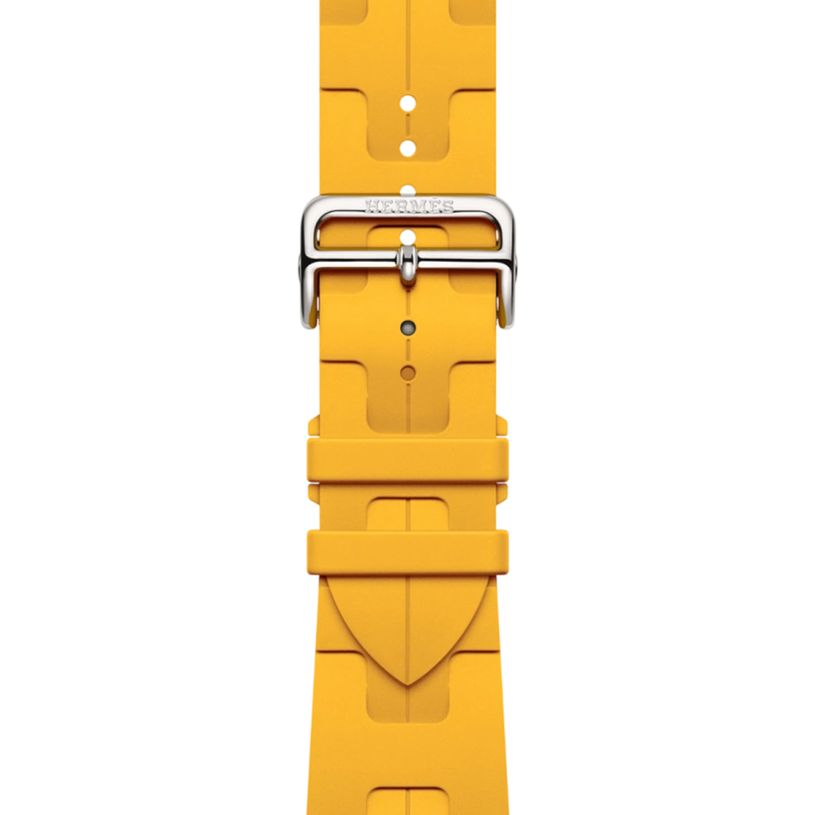 Ремешок Apple Watch Hermès Kilim Single Tour 42/44/45/49mm - Jaune (MHXF4)