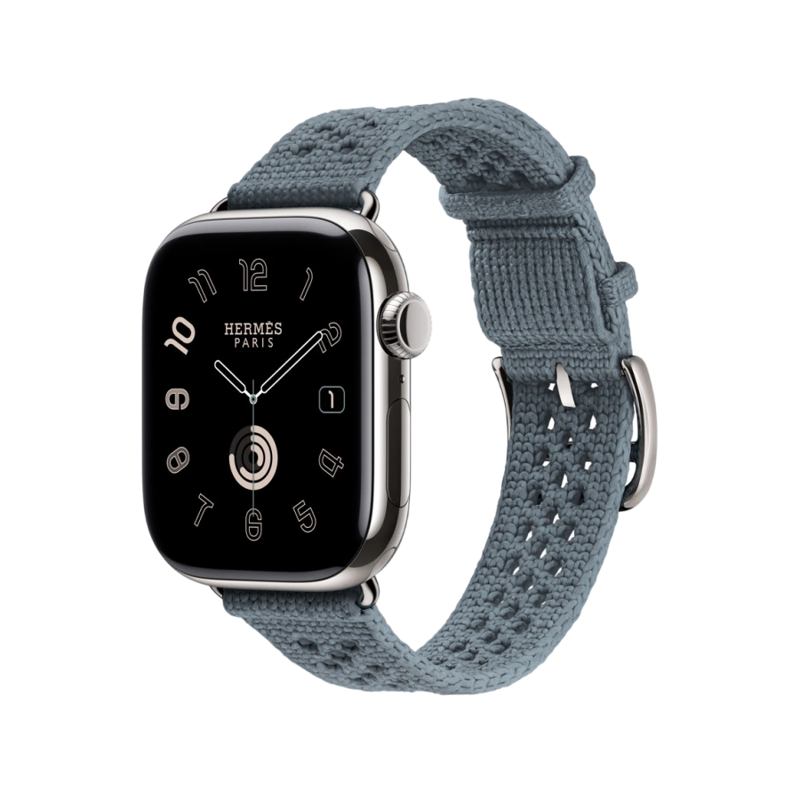 Ремешок Apple Watch Hermès Néo Tricot 38/40/41/42mm - Bleu Gris (MHXL4)
