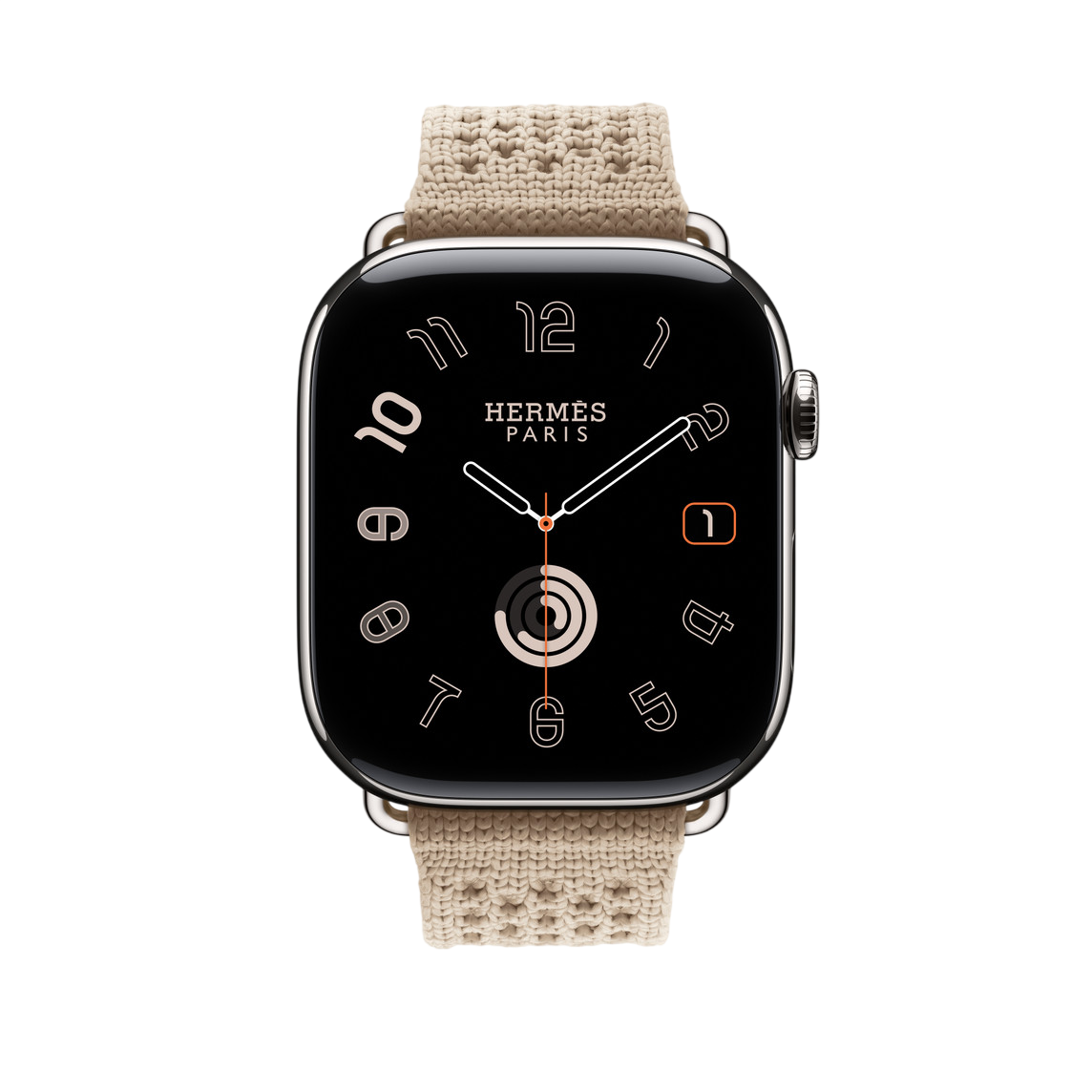 Ремешок Apple Watch Hermès Néo Tricot 42/44/45/49mm - Argile (MHXP4)