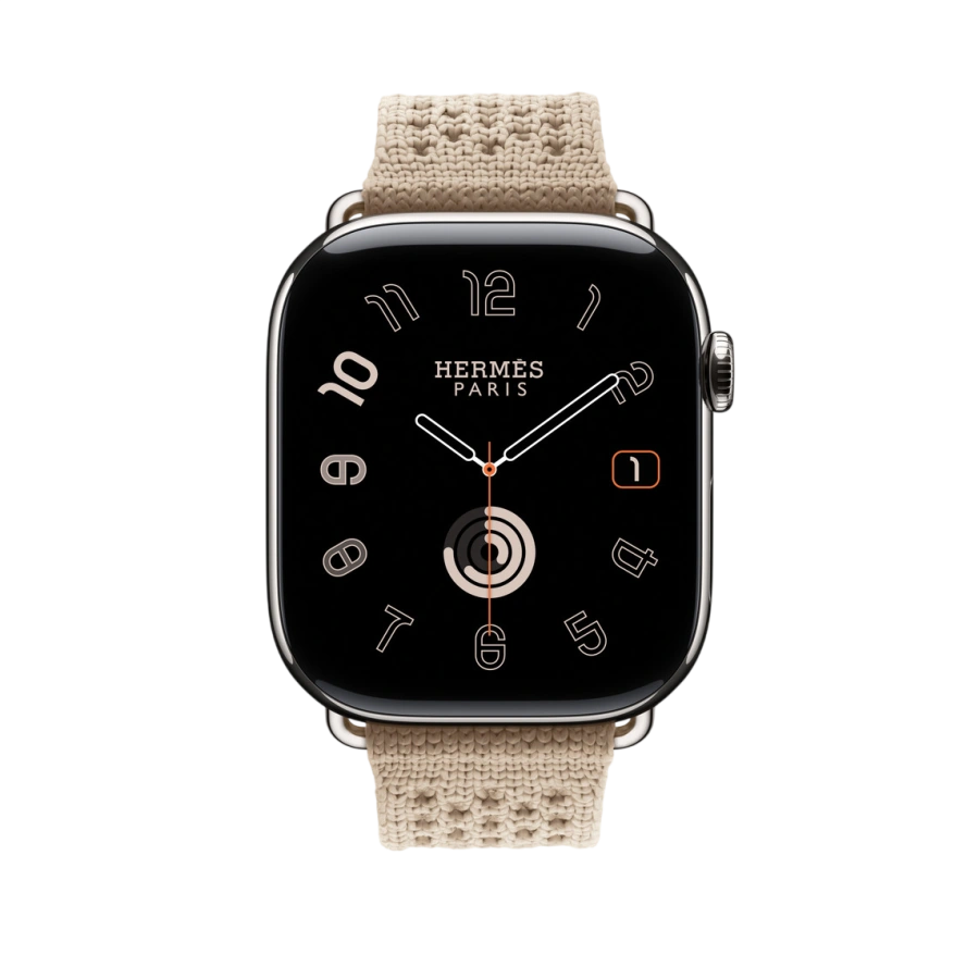 Ремешок Apple Watch Hermès Néo Tricot 42/44/45/49mm - Argile (MHXP4)