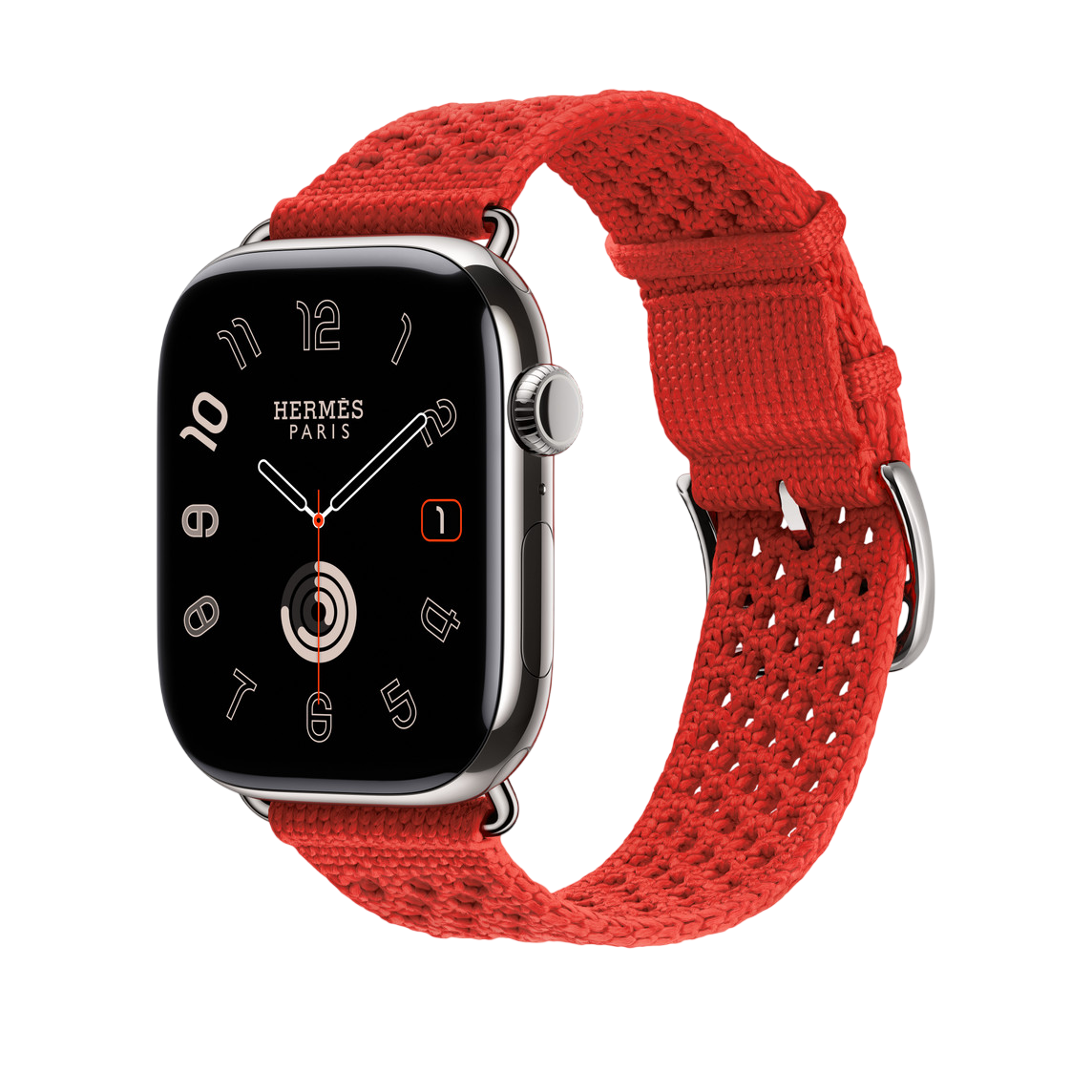 Ремешок Apple Watch Hermès Néo Tricot 42/44/45/49mm - Capucine (MHXR4)