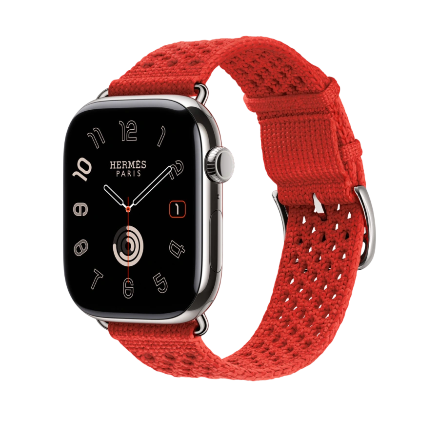 Ремешок Apple Watch Hermès Néo Tricot 42/44/45/49mm - Capucine (MHXR4)