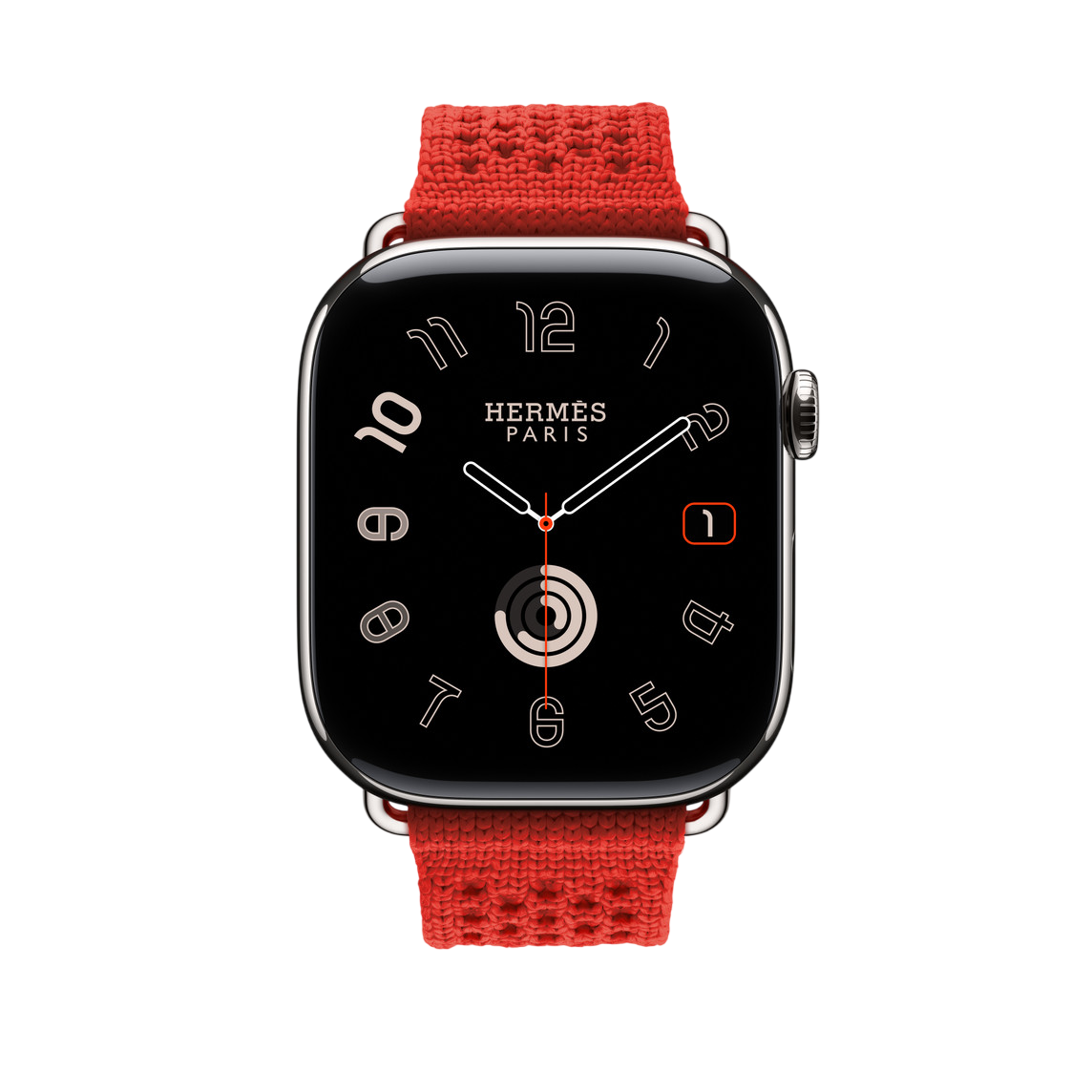 Ремешок Apple Watch Hermès Néo Tricot 42/44/45/49mm - Capucine (MHXR4)