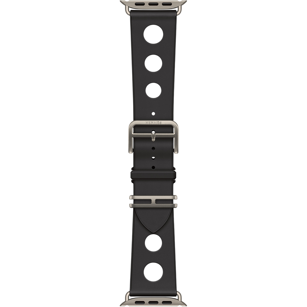 Ремешок Apple Watch Hermès Scub’H Diving 42/44/45/49mm - Noir (MHXV4)