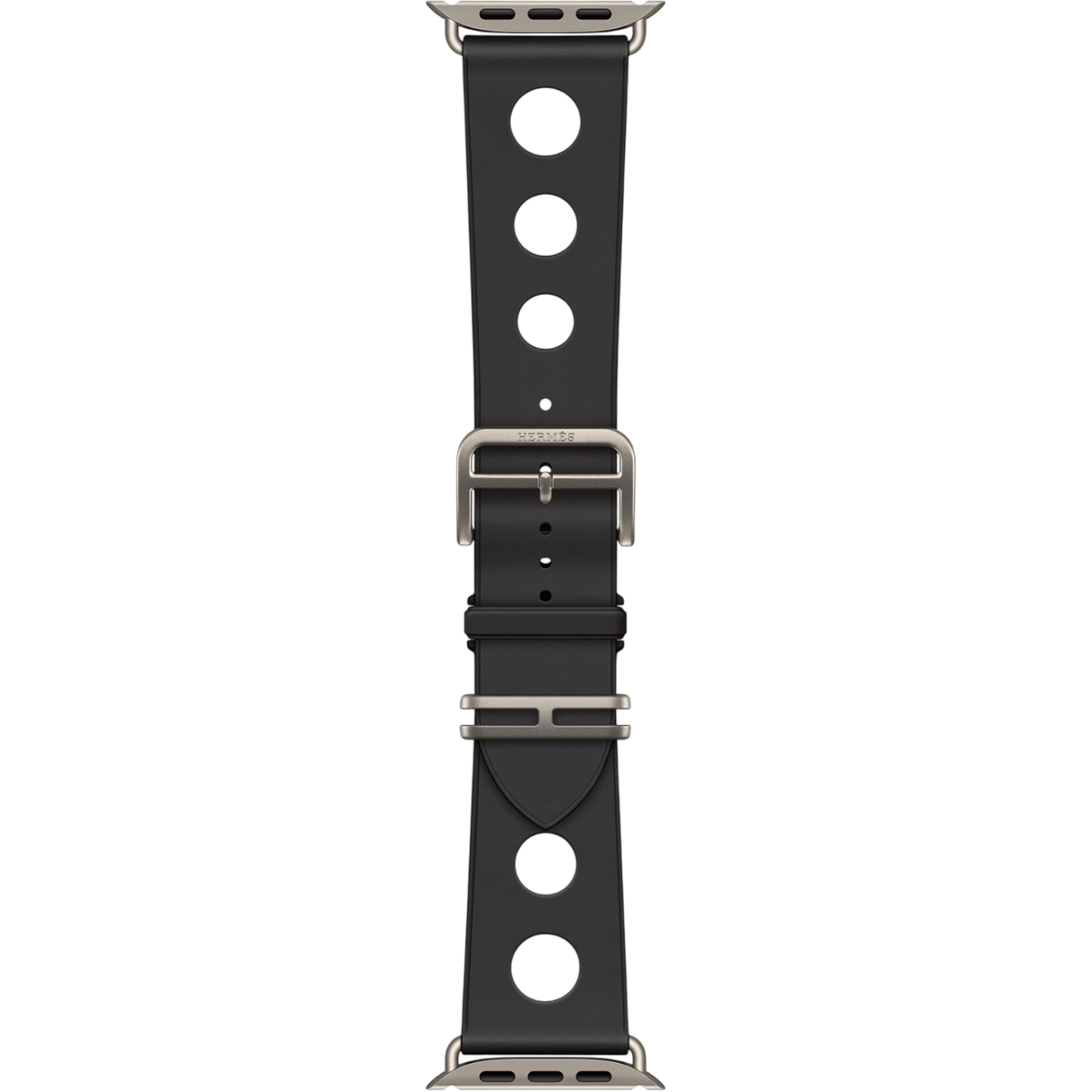 Ремешок Apple Watch Hermès Scub’H Diving 42/44/45/49mm - Noir (MHXV4)