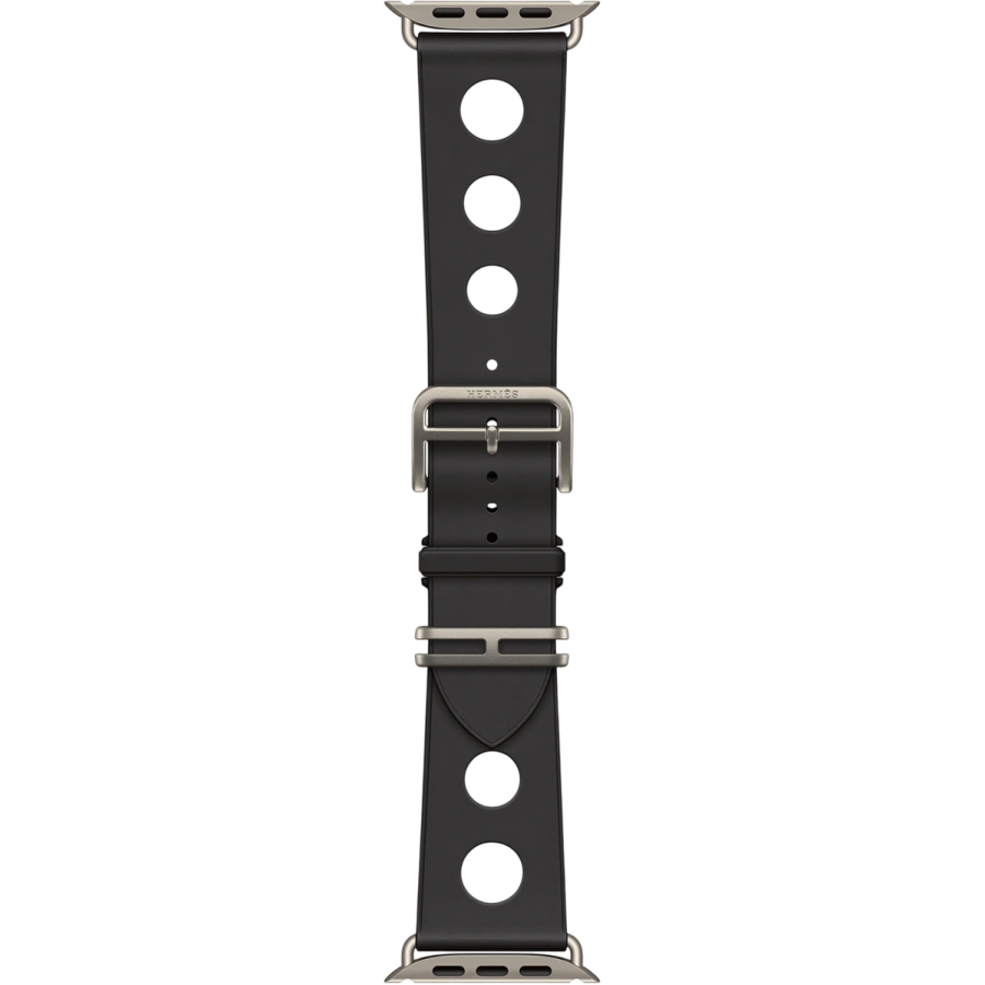 Ремешок Apple Watch Hermès Scub’H Diving 42/44/45/49mm - Noir (MHXV4)