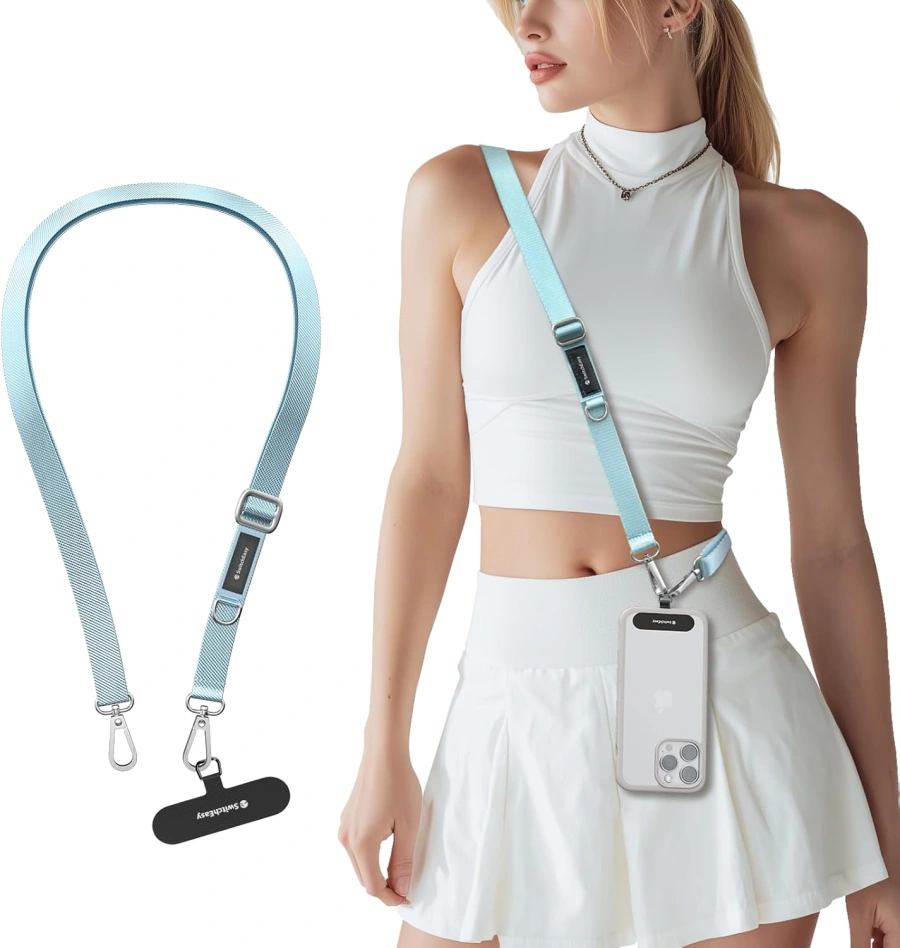 Ремінець через плече SwitchEasy with EasyStrap Card 20 мм - Aquamarine
