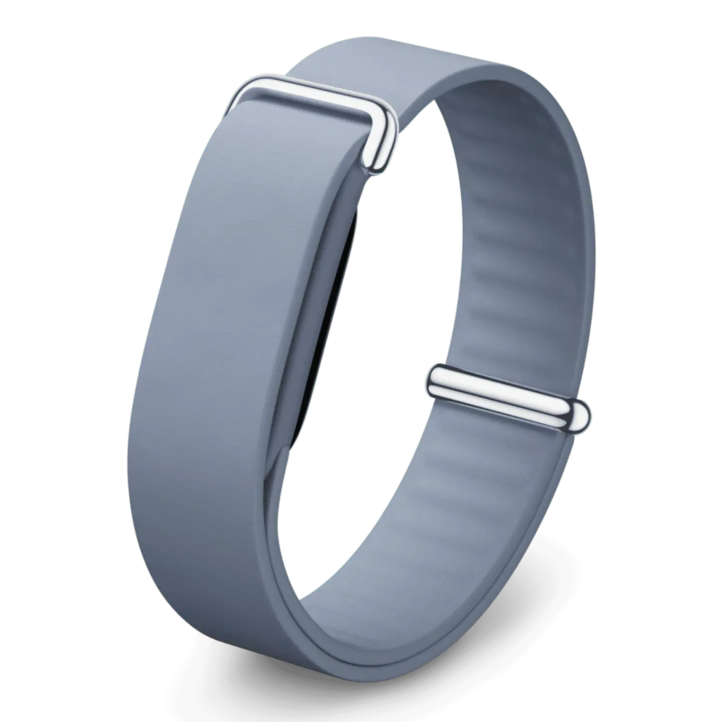 Ремешок Google Elevated Modern Band для Fitbit Air - Moonstone / Polished Silver Stainless Steel Clasp (GA11077-WW)