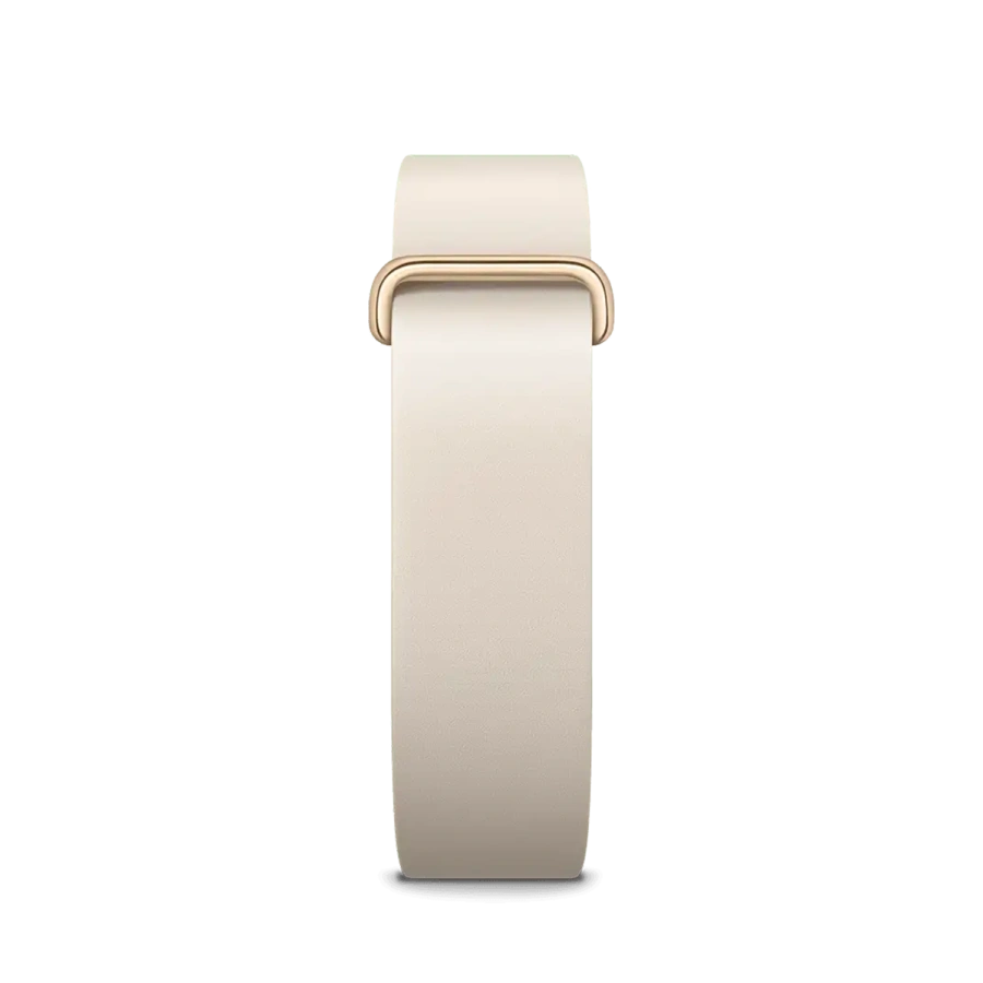 Ремешок Google Elevated Modern Band для Fitbit Air - Porcelain / Polished Champagne Gold Stainless Steel Clasp (GA11079-WW)