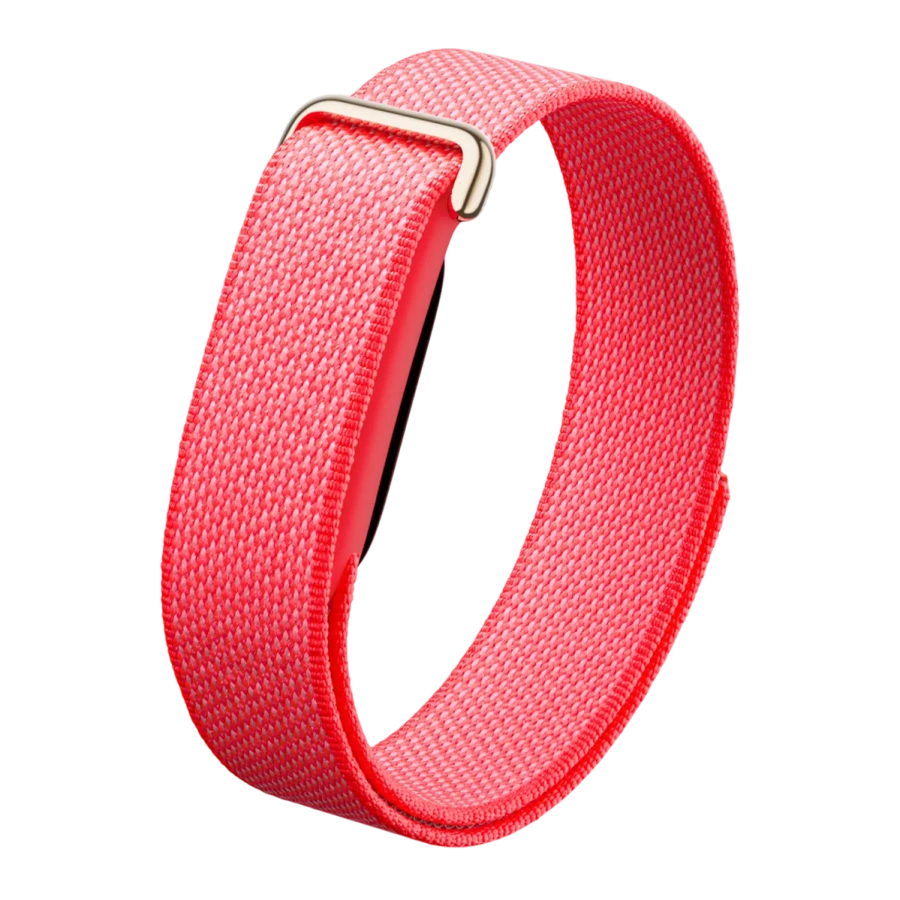 Ремешок Google Performance Loop Band для Fitbit Air - Berry / Polished Champagne Gold Stainless Steel Clasp (GA11068-WW)