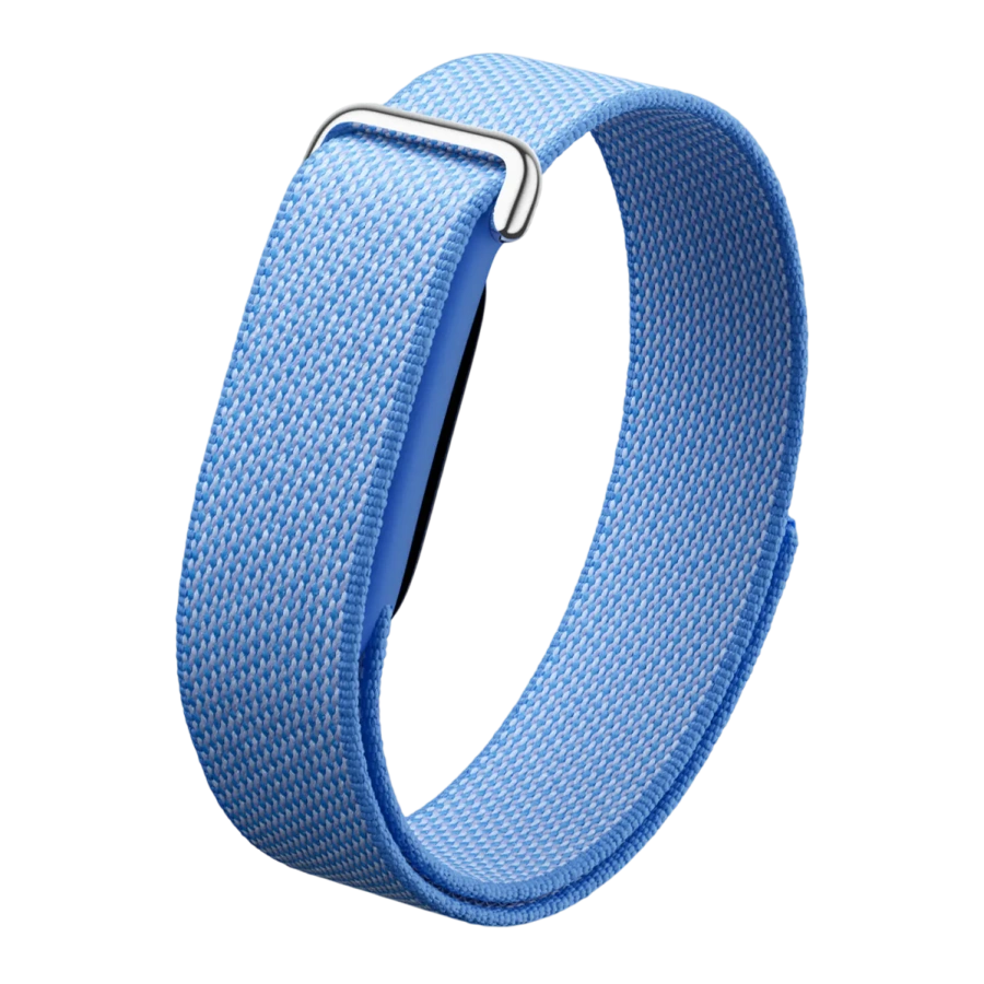 Ремешок Google Performance Loop Band для Fitbit Air - Lavender / Polished Silver Stainless Steel Clasp (GA11067-WW)