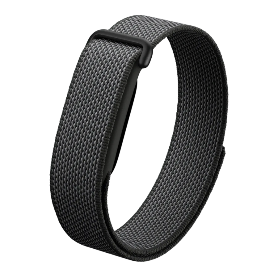 Ремешок Google Performance Loop Band для Fitbit Air - Obsidian / Matte Black Stainless Steel Clasp (GA11065-WW)