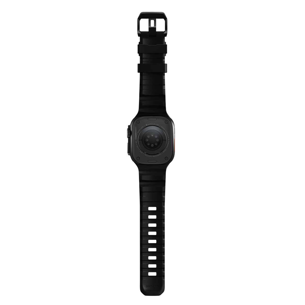 Ремінець Nomad Rocky Point Band Black Titanium Hardware 46mm/49mm - Carbon Black (NM011697858)