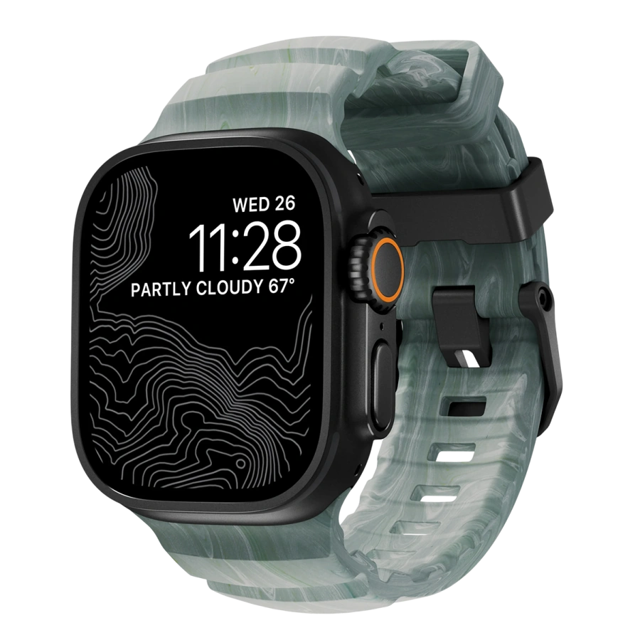 Ремінець Nomad Rocky Point Band Black Titanium Hardware 46mm/49mm - Sierra Stone (NM009865858)