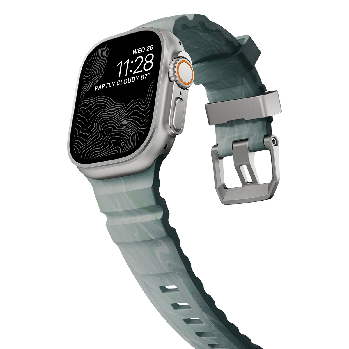 Ремінець Nomad Rocky Point Band Natural Titanium Hardware 46mm/49mm - Sierra Stone (NM009872858)