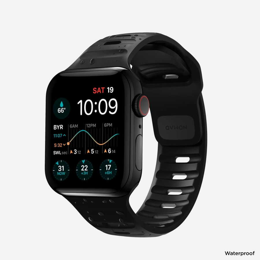 Ремінець NOMAD Sport Band для Apple Watch 41mm/42mm - Black (NM1A310000)