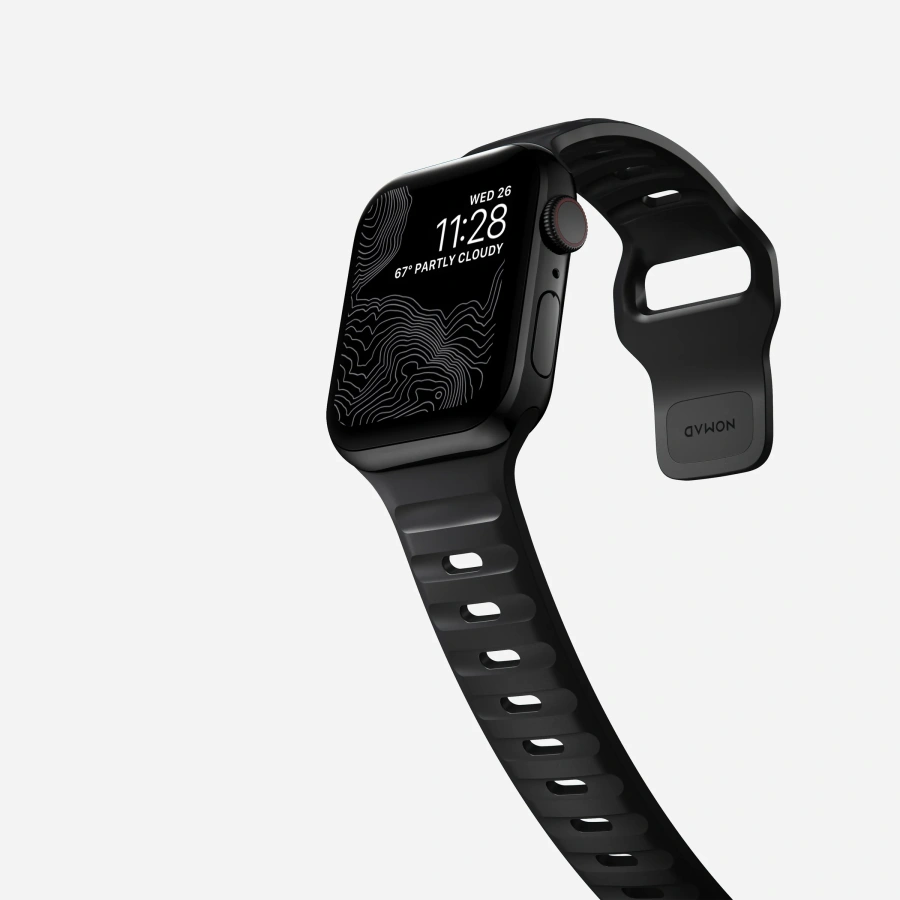 Ремінець NOMAD Sport Band для Apple Watch 41mm/42mm - Black (NM1A310000)