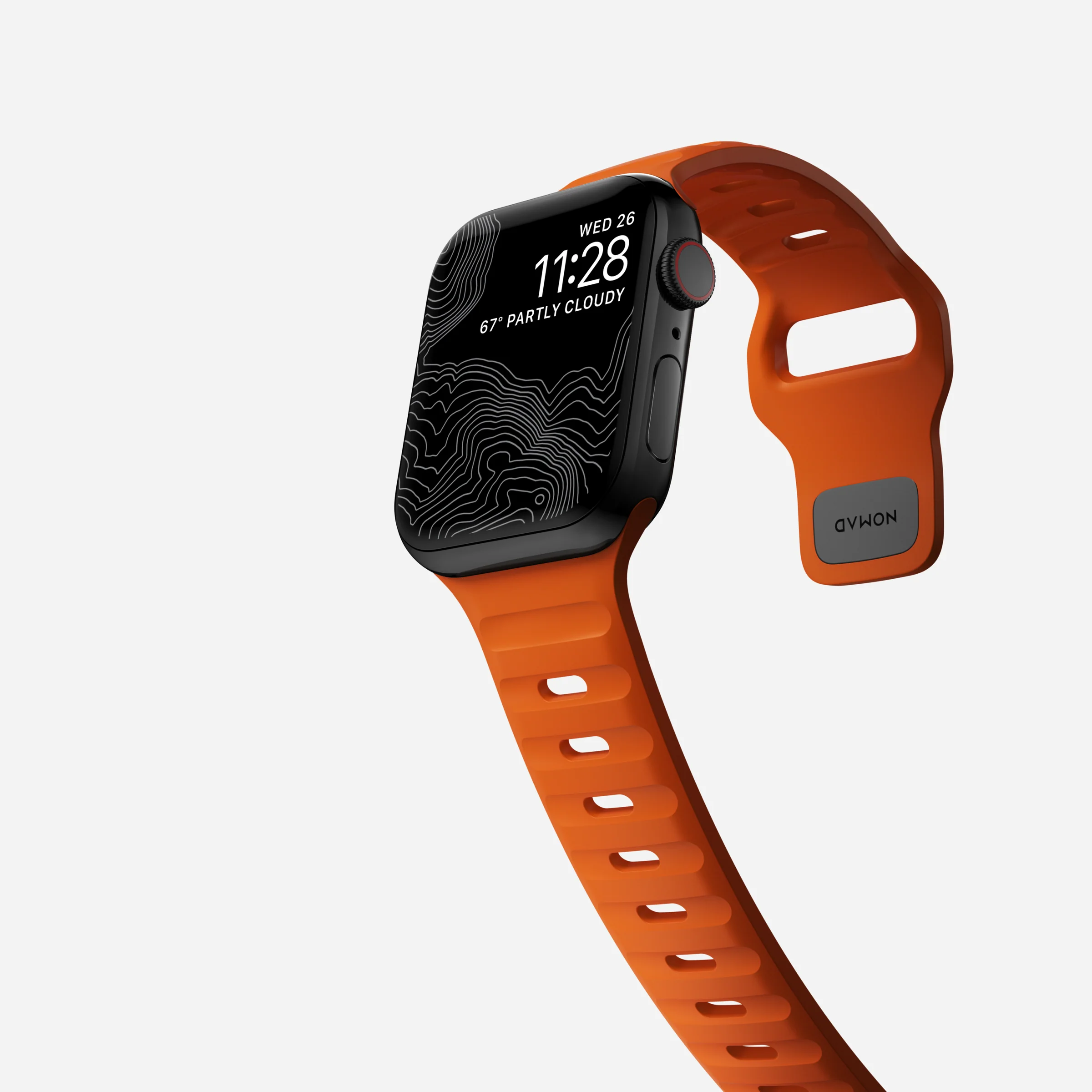 Ремінець NOMAD Sport Band для Apple Watch 41mm/42mm - Ultra Orange (NM01119685)