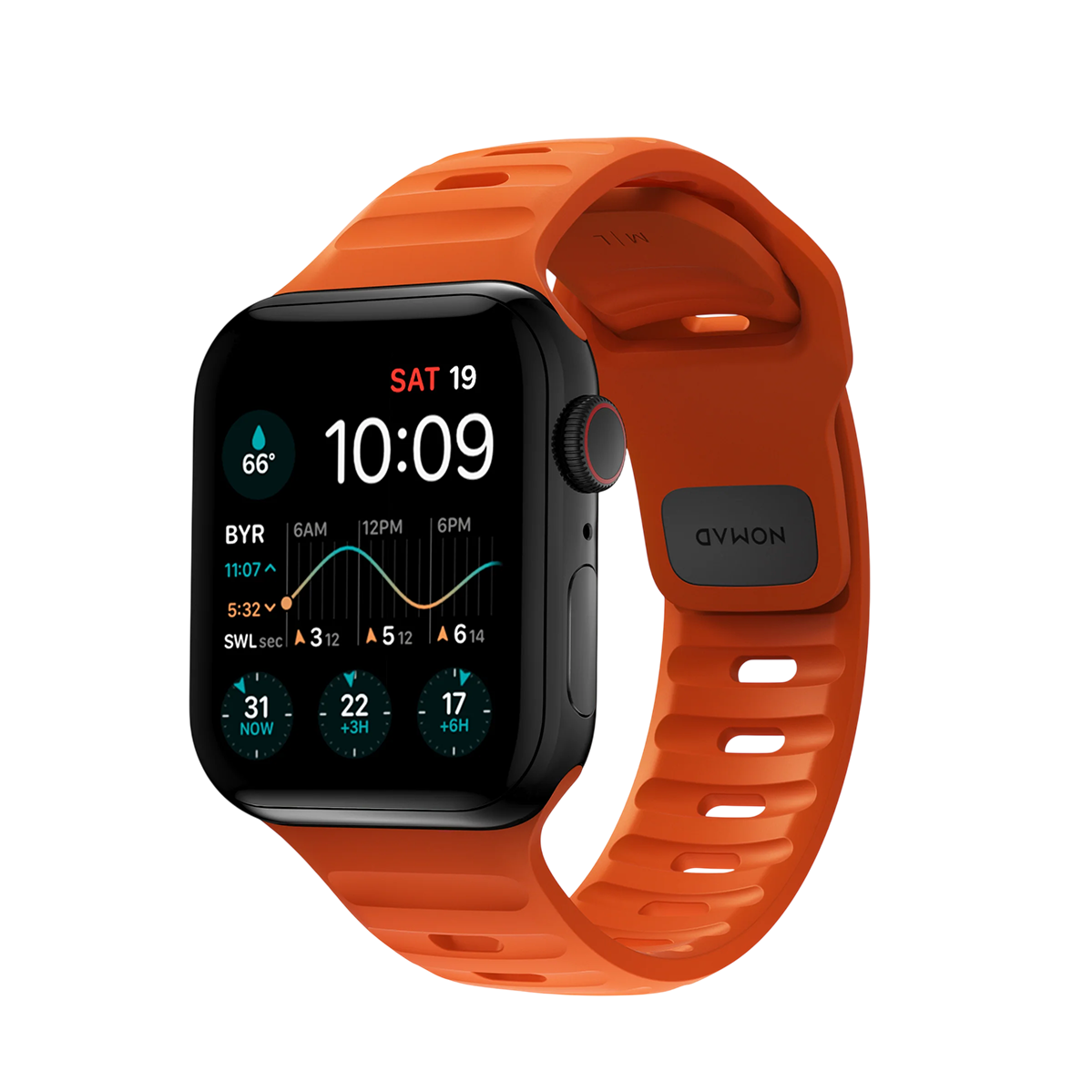 Ремінець NOMAD Sport Band для Apple Watch 41mm/42mm - Ultra Orange (NM01119685)